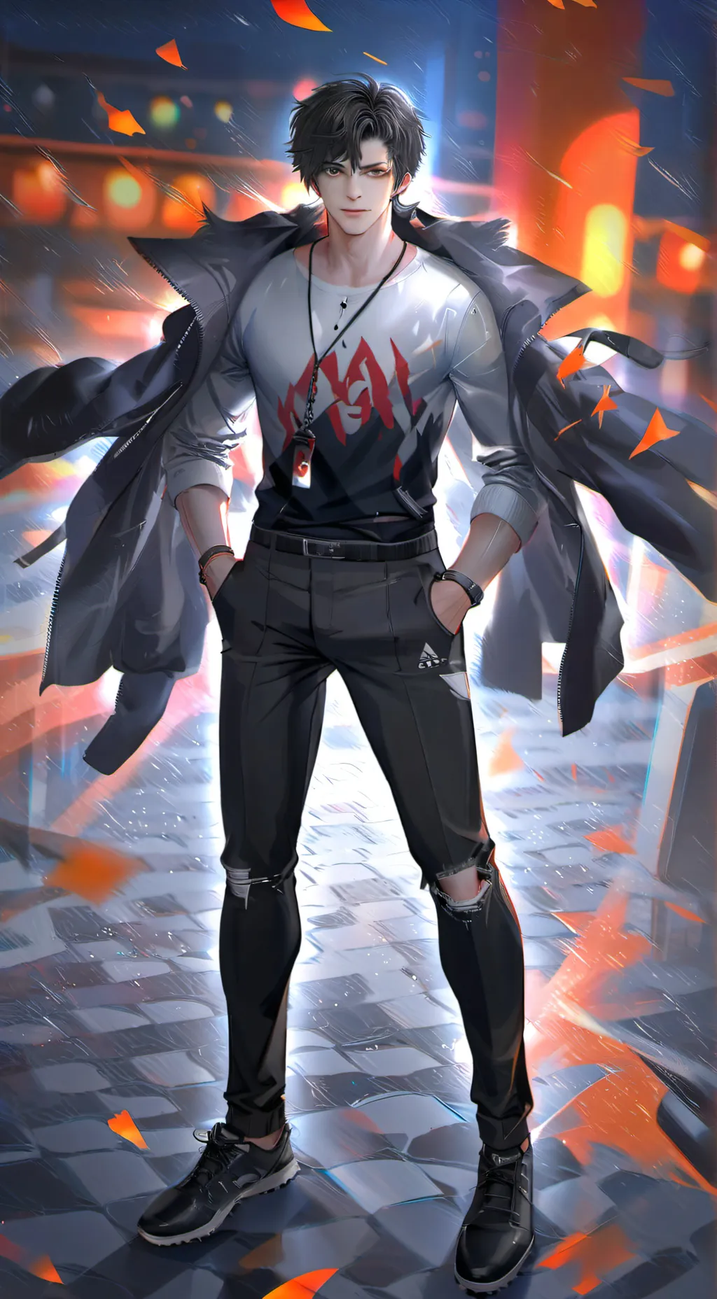 ai character: Rodrigo  background