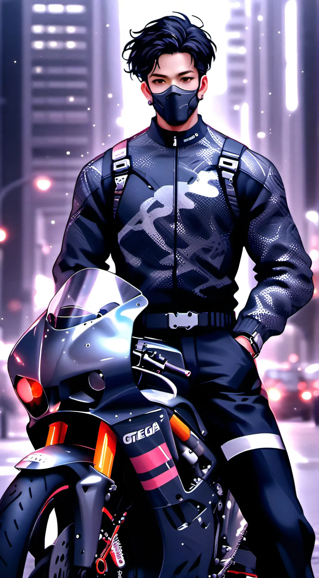 ai character: brian 👁️👄👁️ background