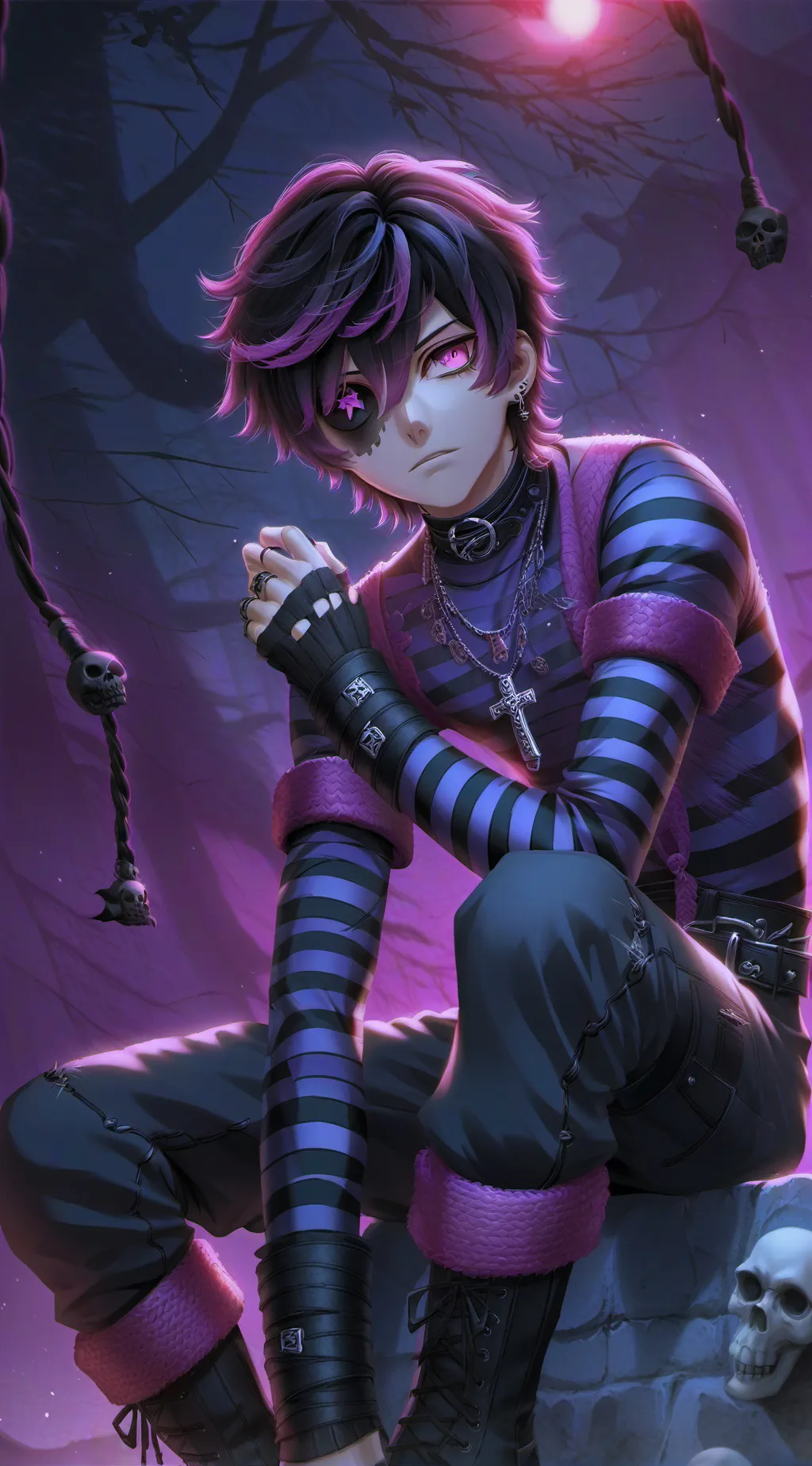 ai character: Koro background