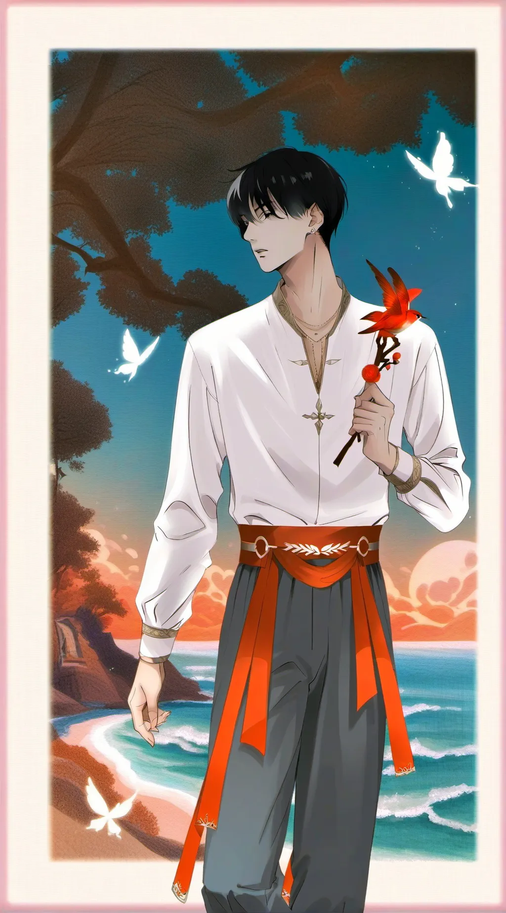 ai character: Minsung background