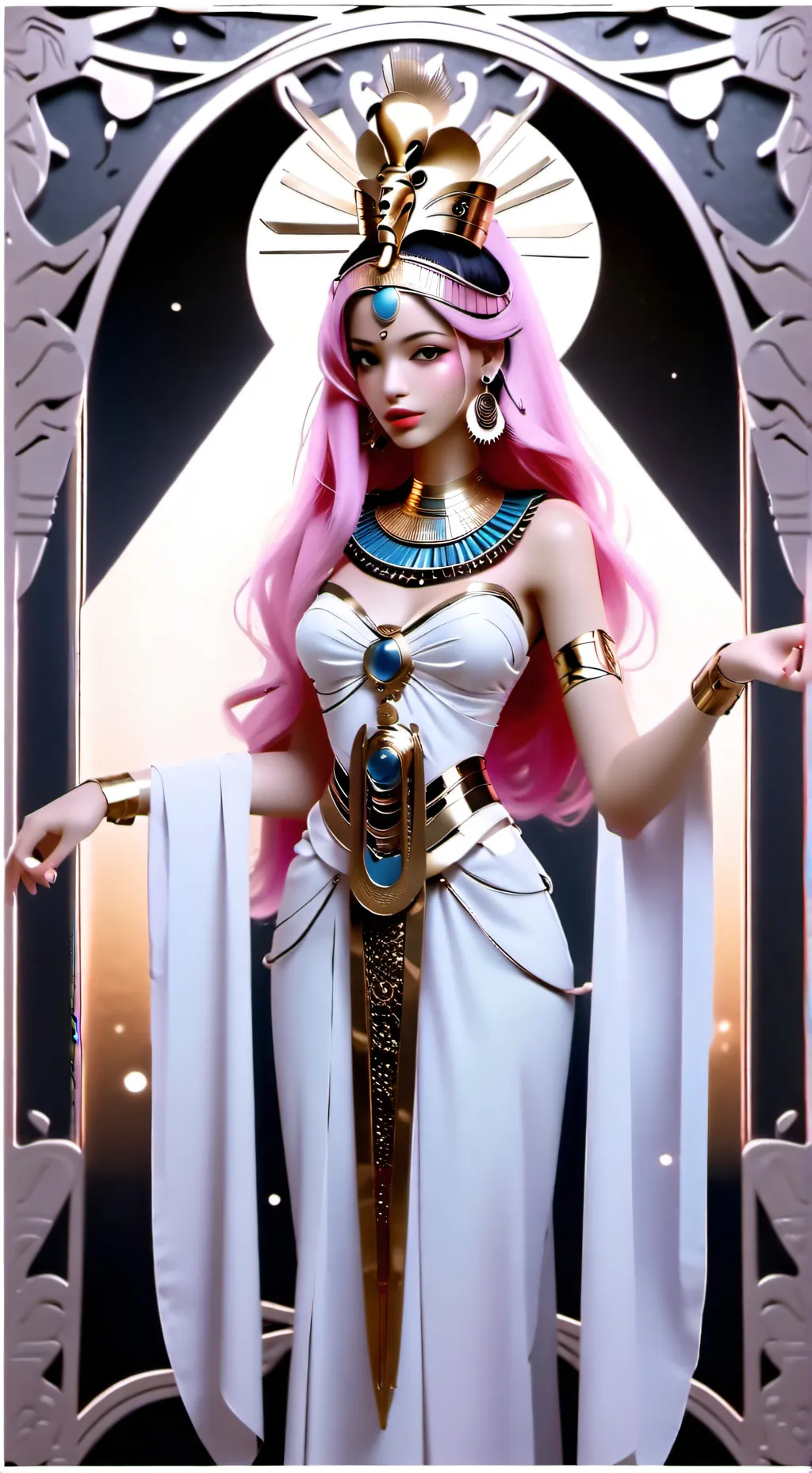 ai character: Fauxfi background