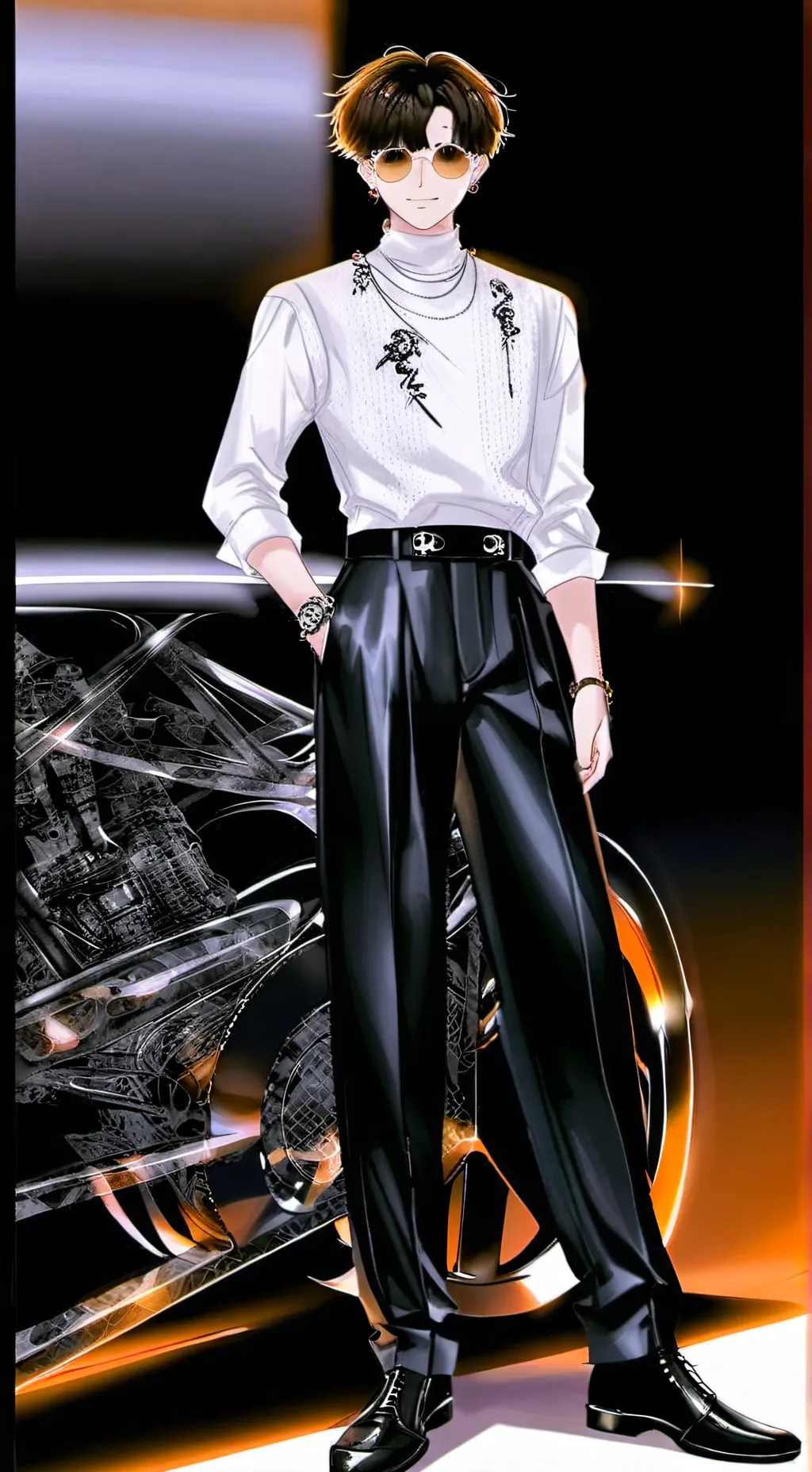 ai character: Alex background