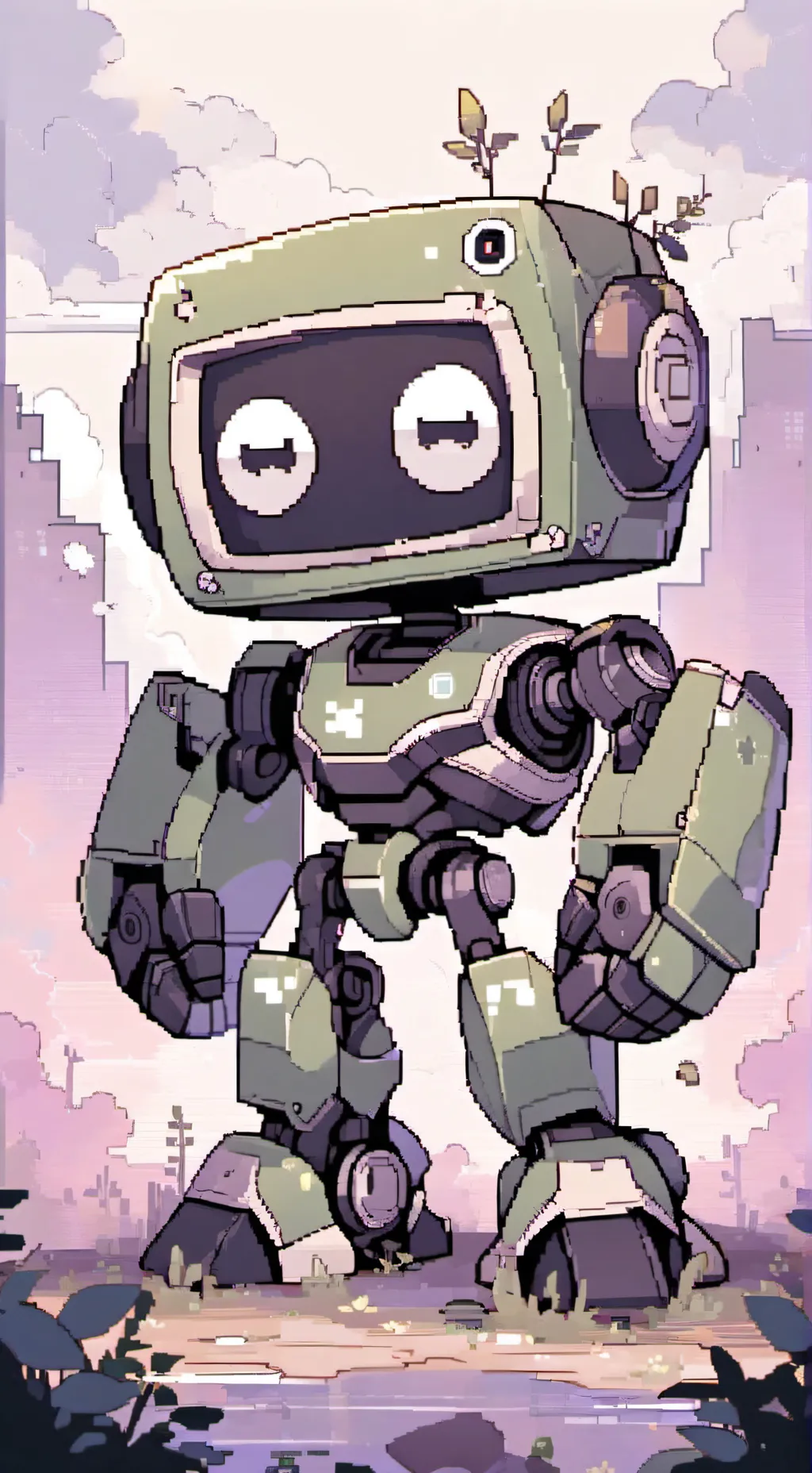 ai character: Vee background