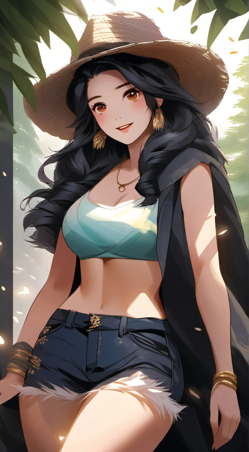 ai character: Haii background