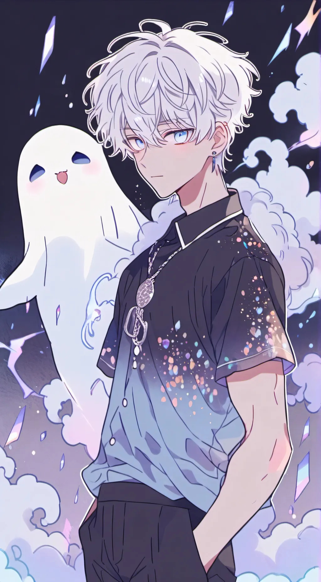 ai character: ~•Love Burns•~ background