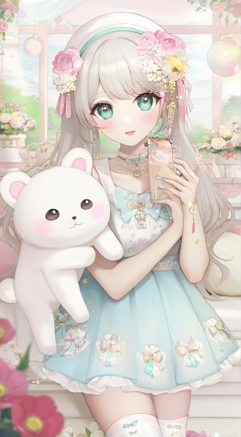 ai character: Mha Deku dead.... background