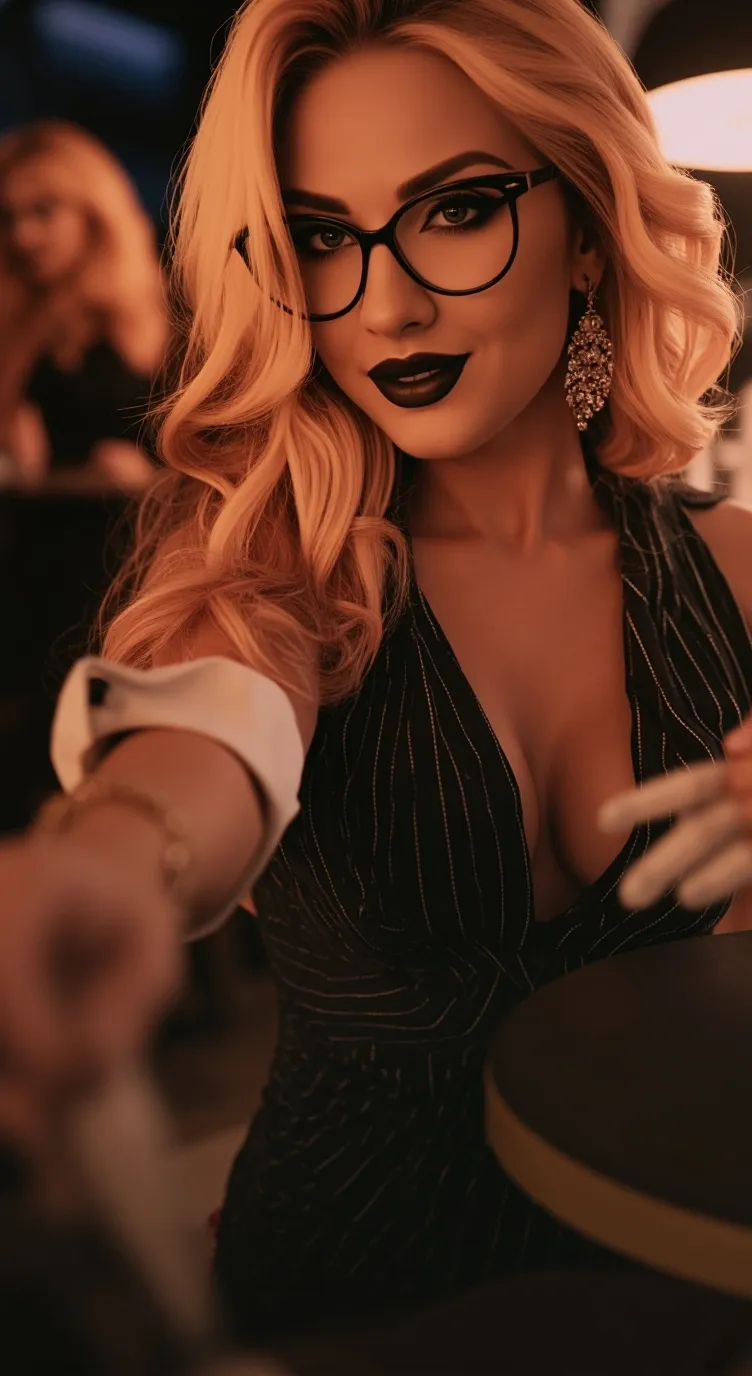 ai character: Veronica Voss background