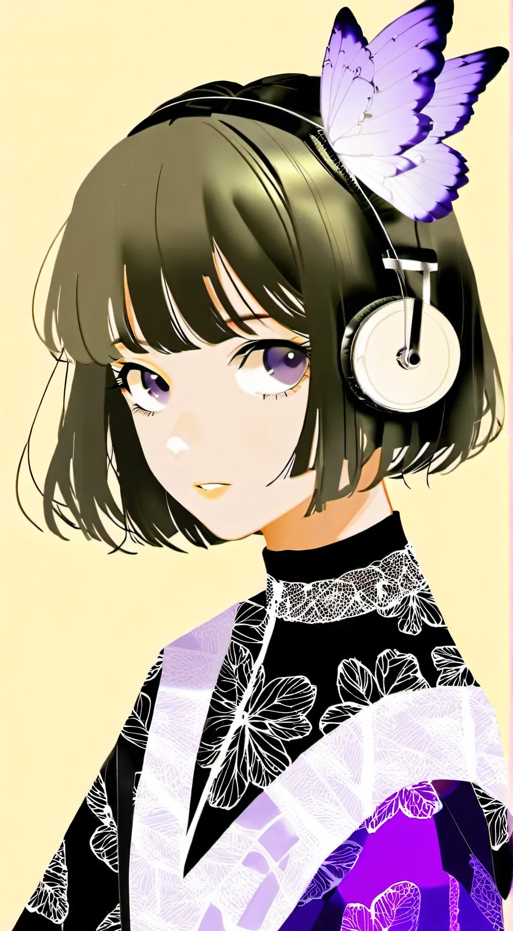 ai character: K-pop demon hunter background