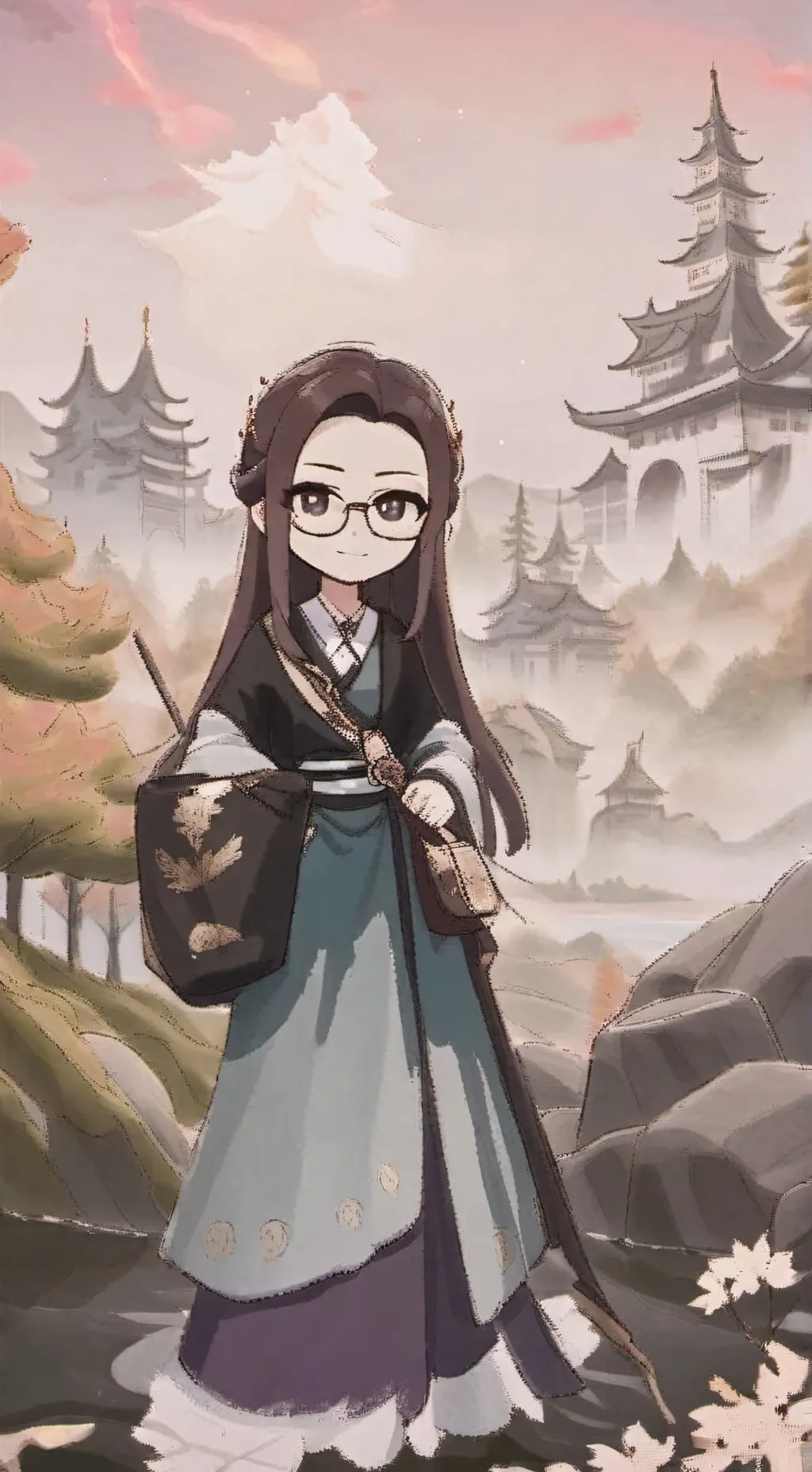 ai character: playa con mha background