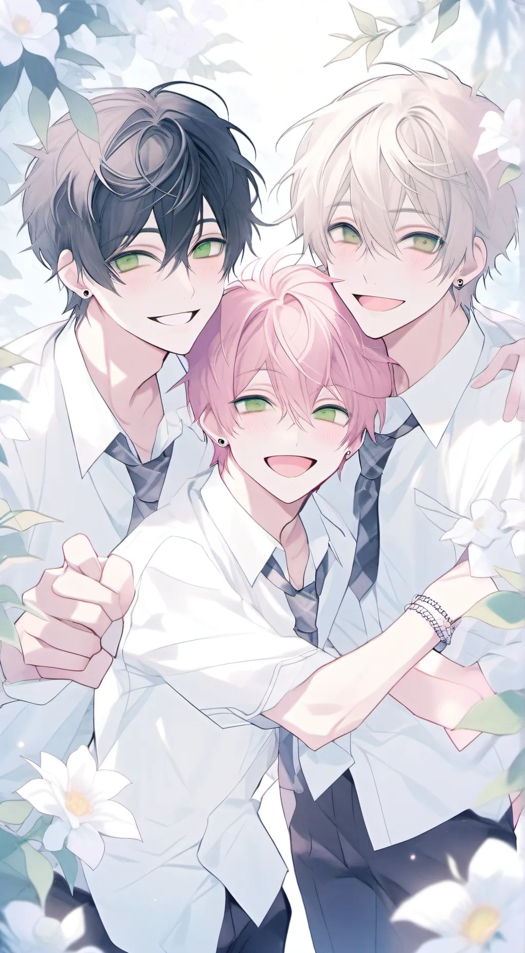 ai character: Кирилл,Никита,Кай  background