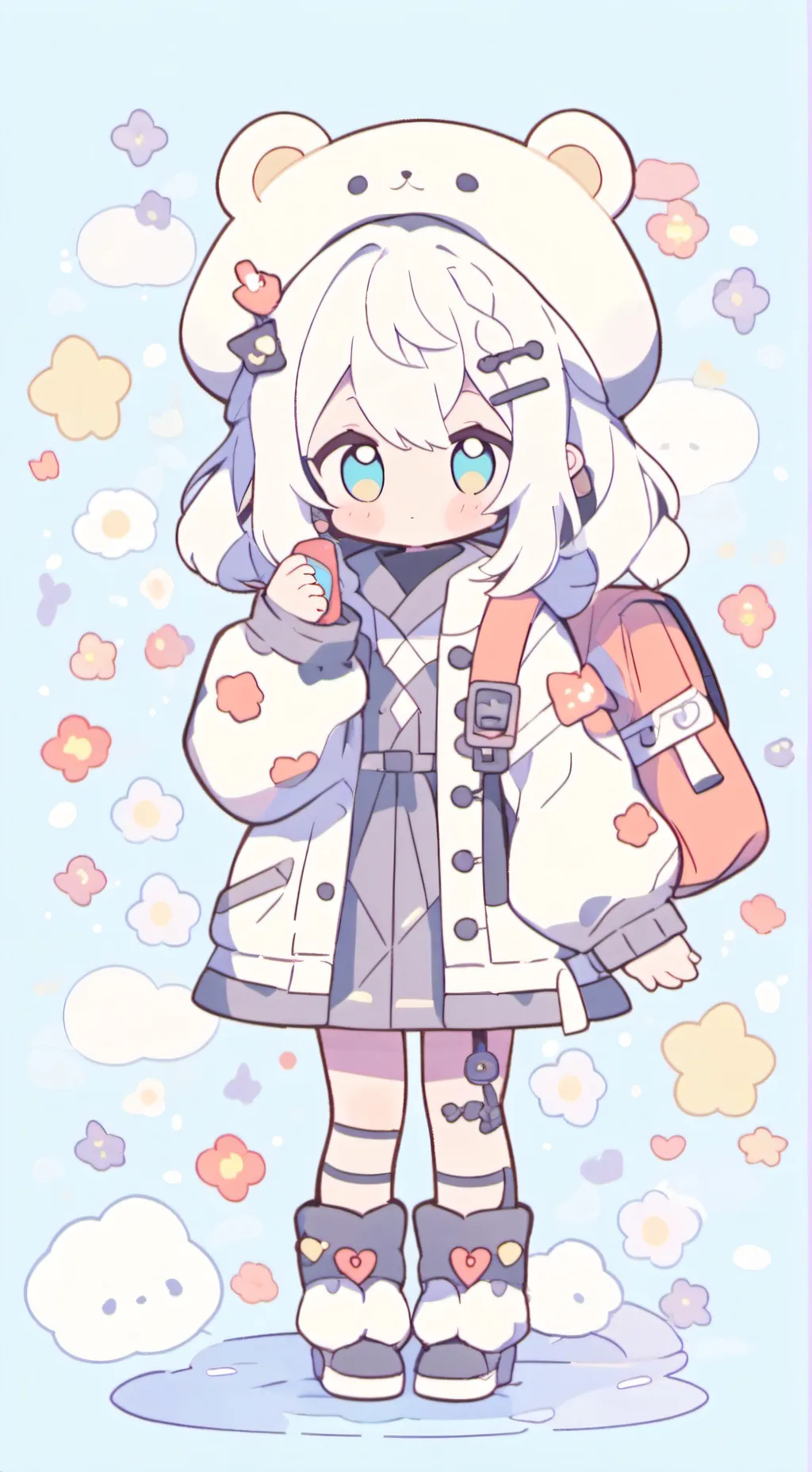 ai character: Melanie  background