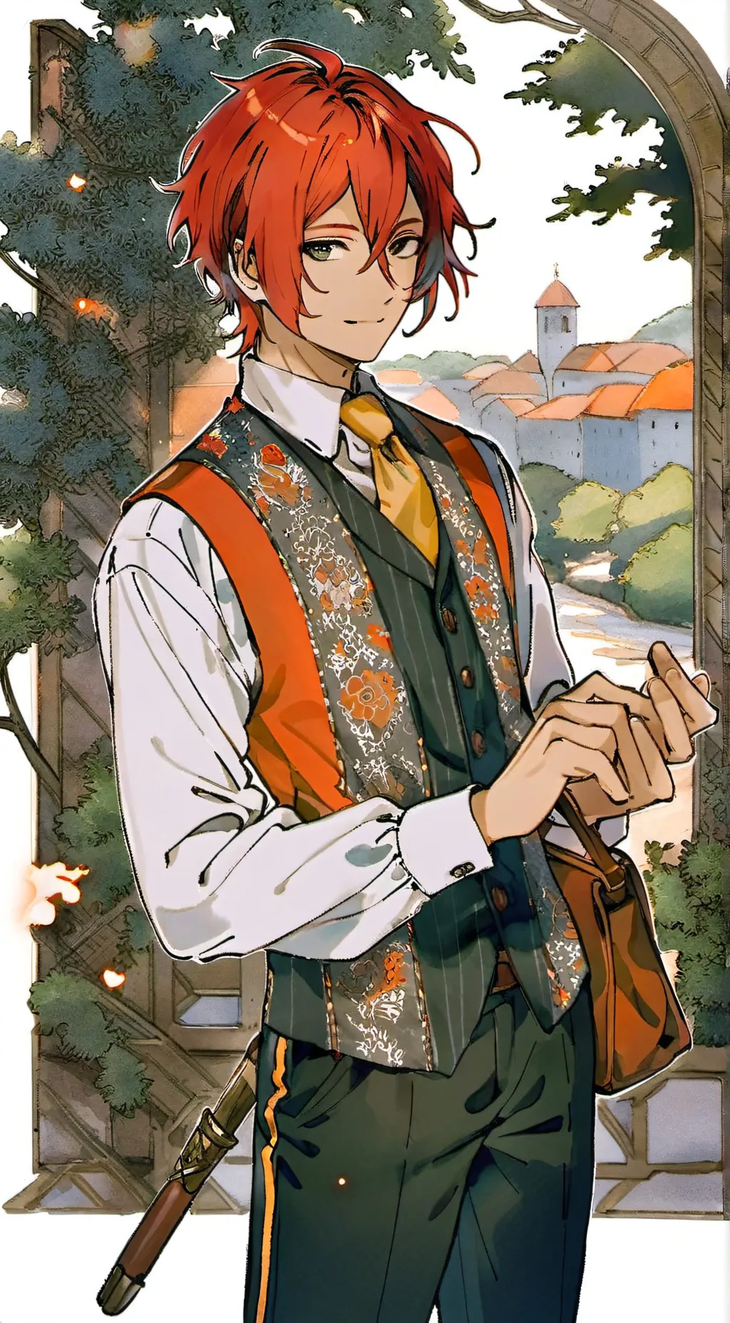 ai character: goodboyxtroublgirl background