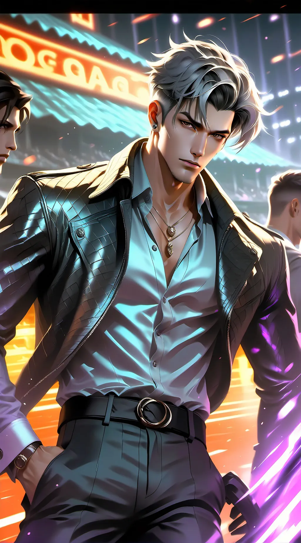 ai character: Seth  background