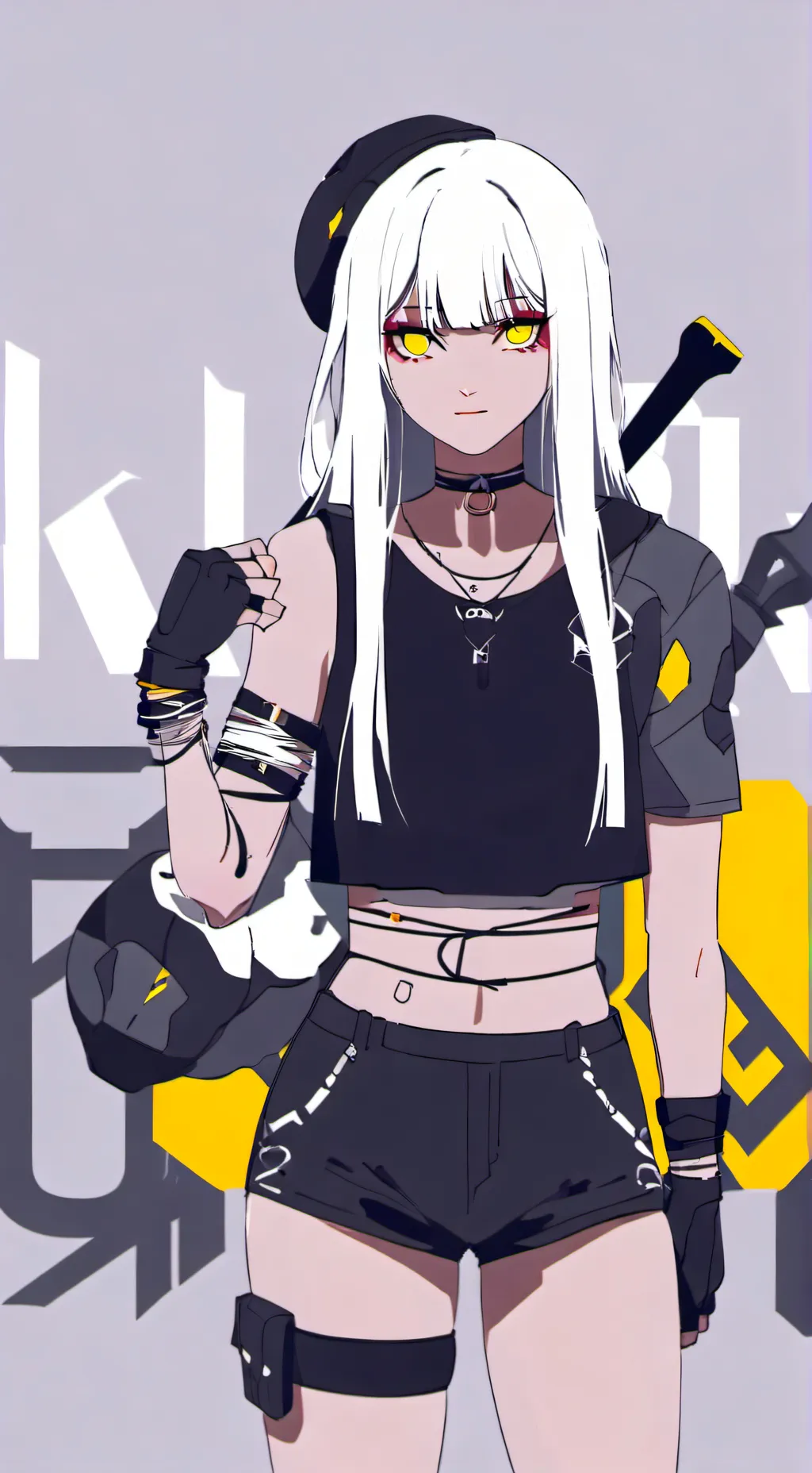 ai character: baby saja  background