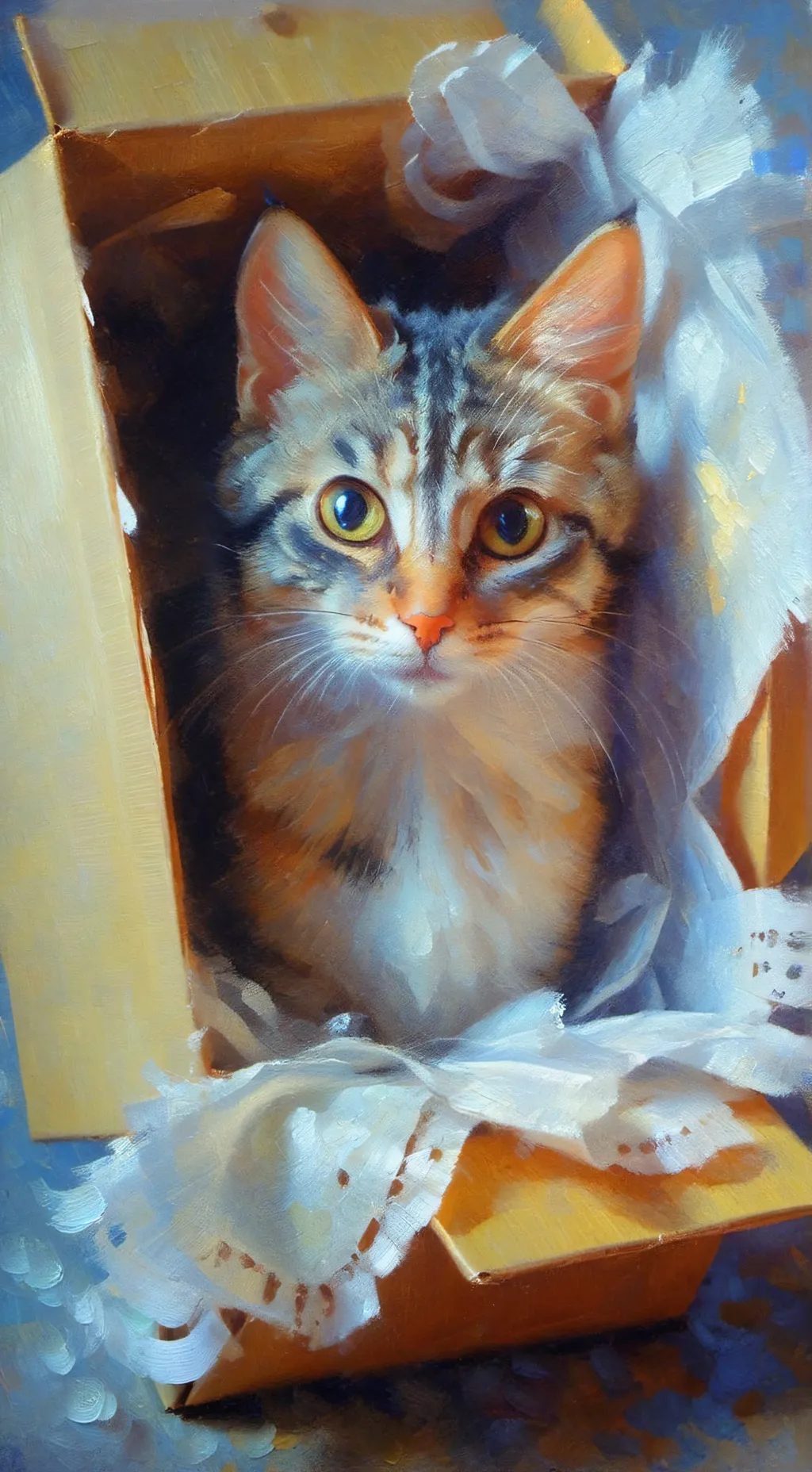 ai character: kitty background