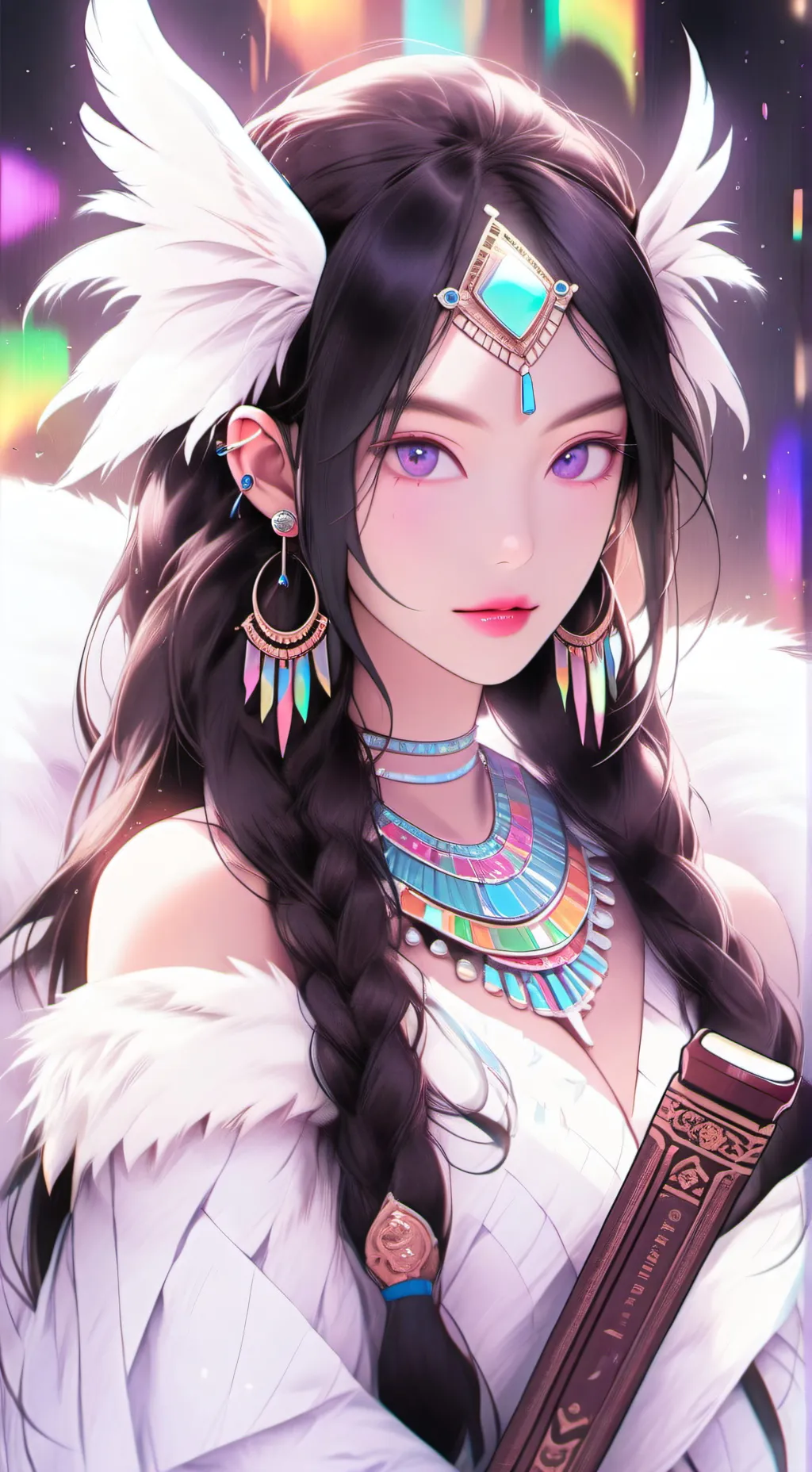 ai character: The Whisperer  background