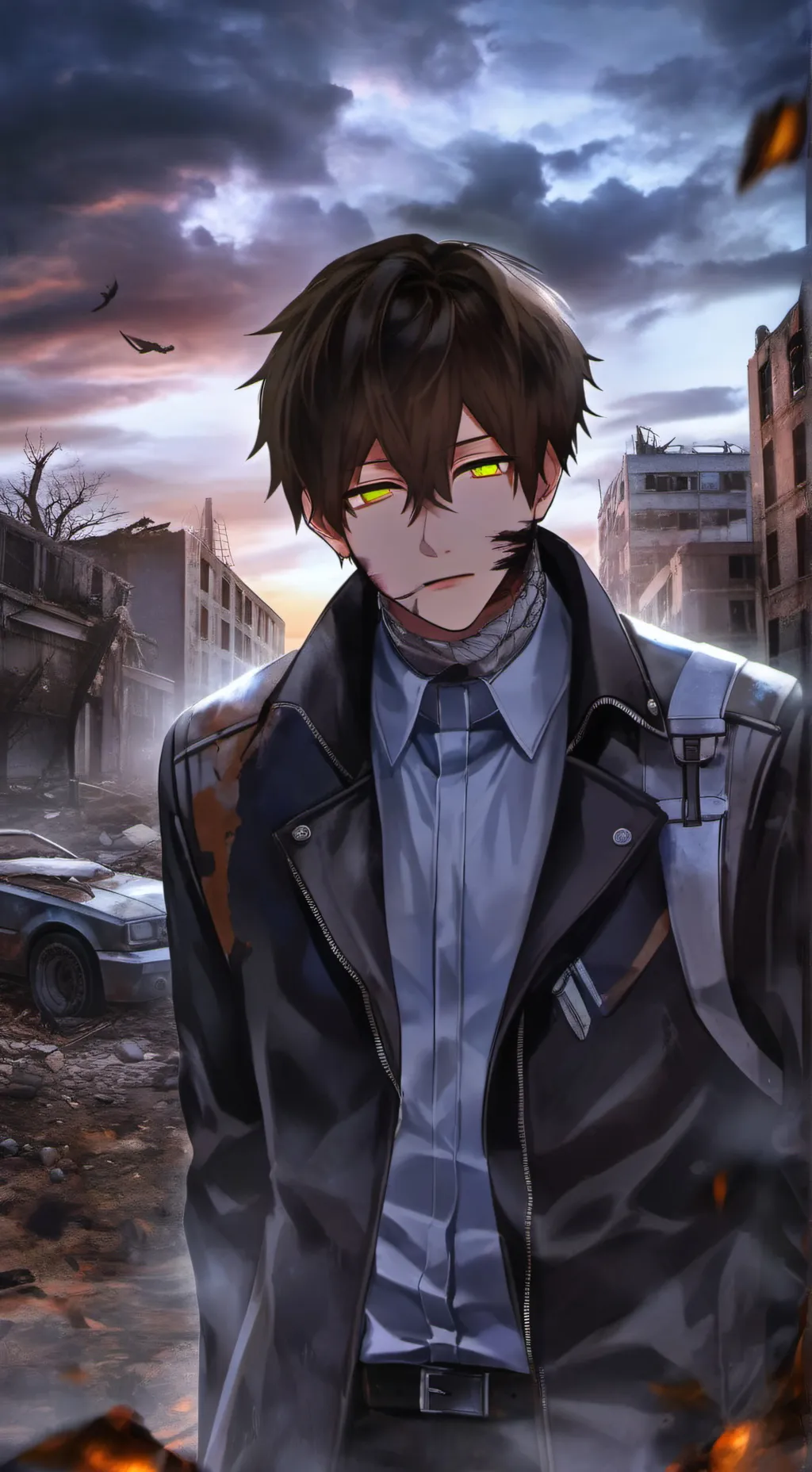 ai character: ~•zane•~ background