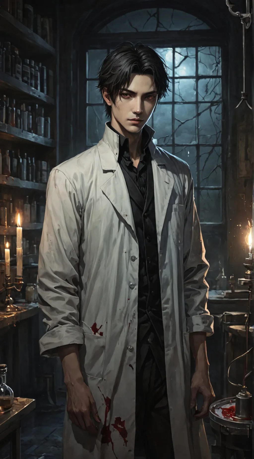 ai character: Lucien background