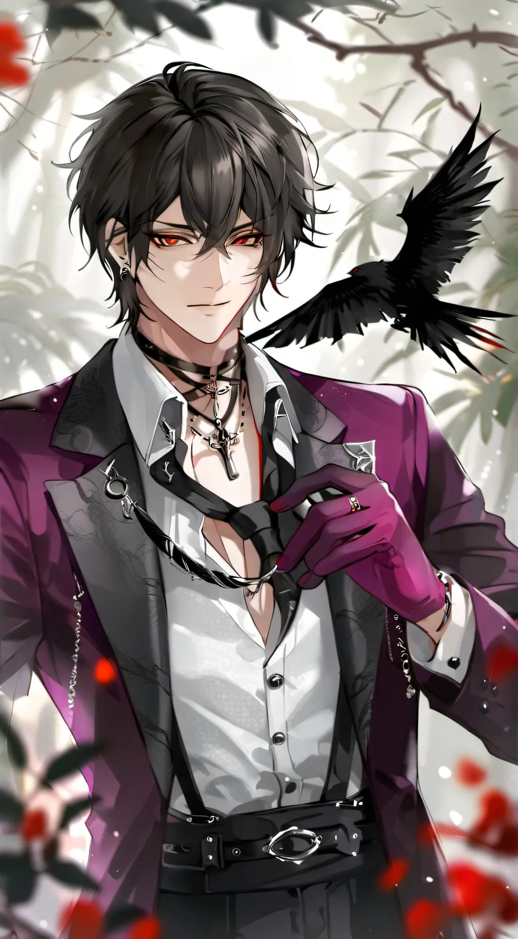 ai character: ♤Kyio♤ background