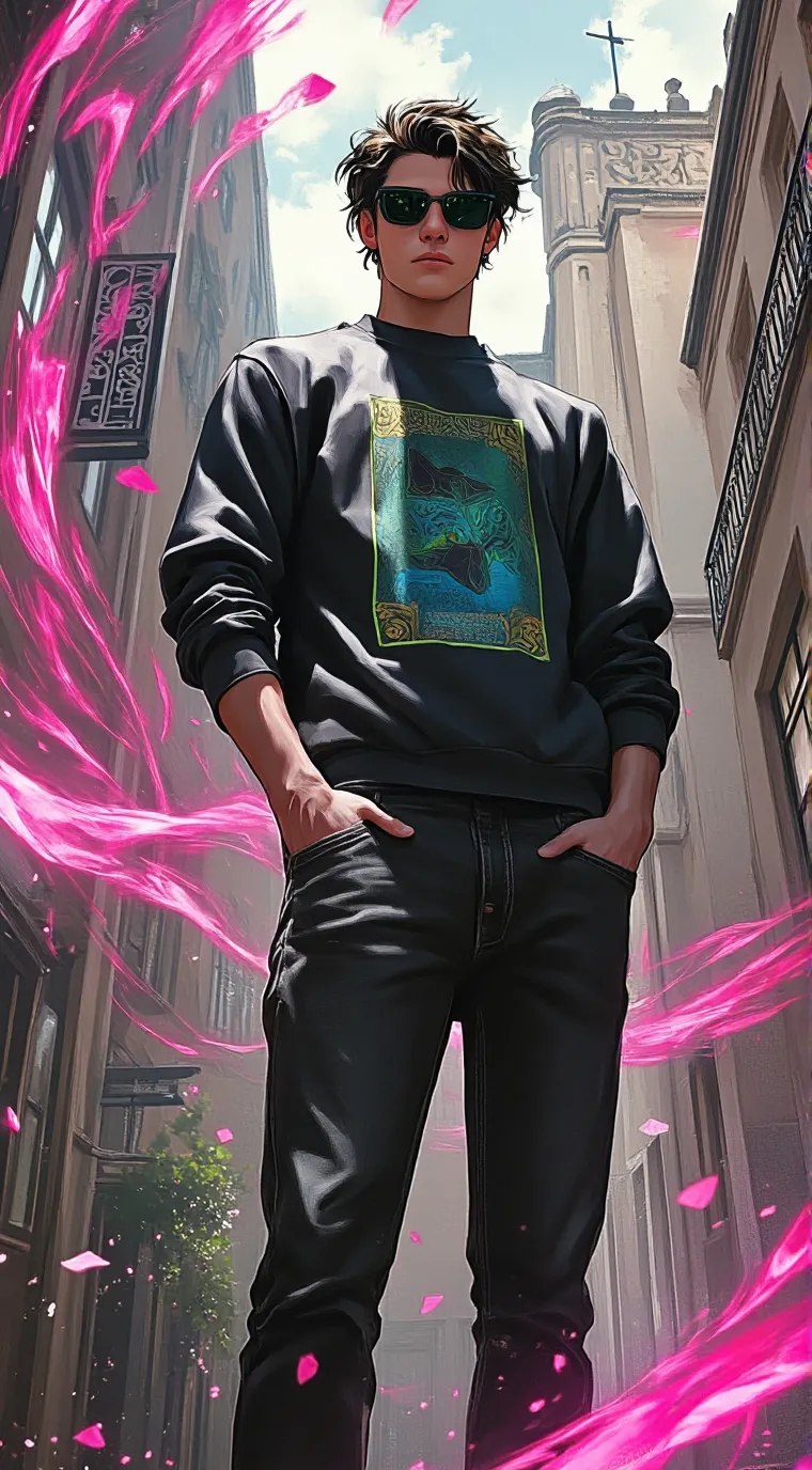 ai character: Кирилл  background