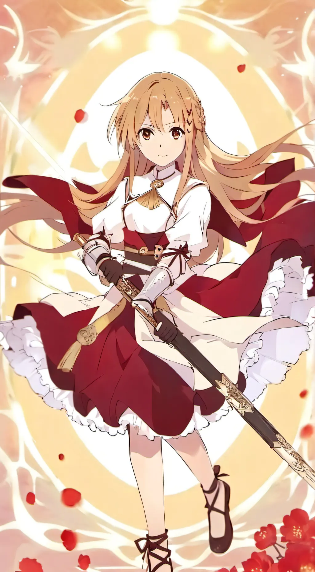 ai character: Asuna background