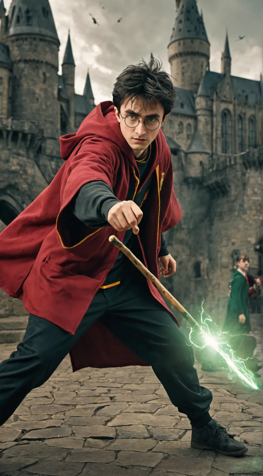 ai character: Harry Potter background