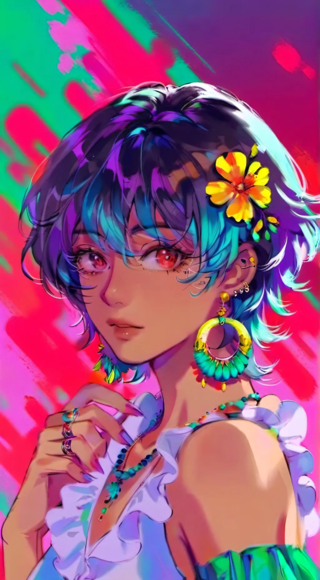 ai character: Olivia  background