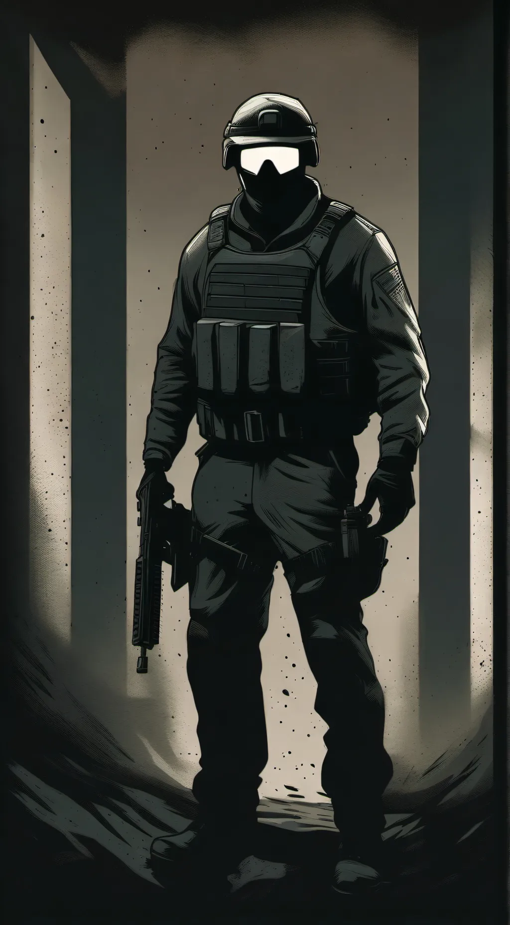 ai character: Scp foundation background