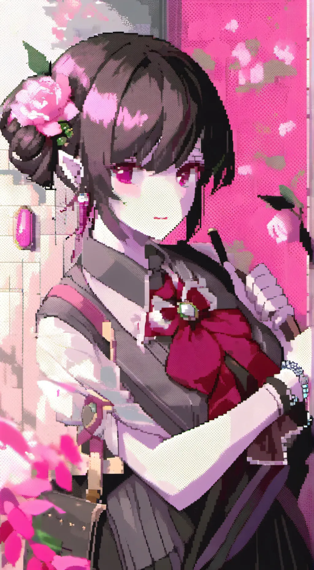 ai character: Lauren wildheart background