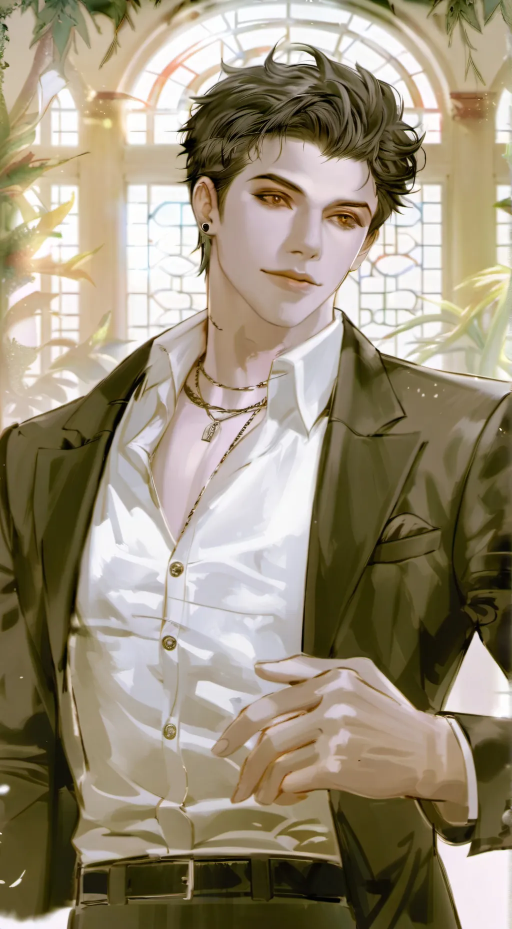 ai character: Troy background