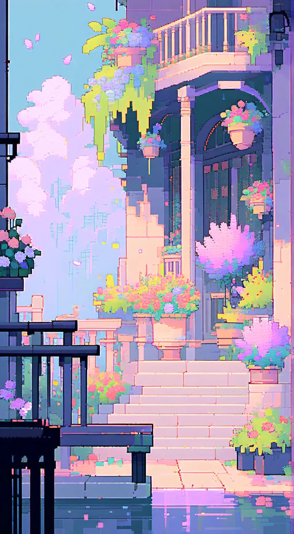 ai character: ~Sprunki grow up☆ background