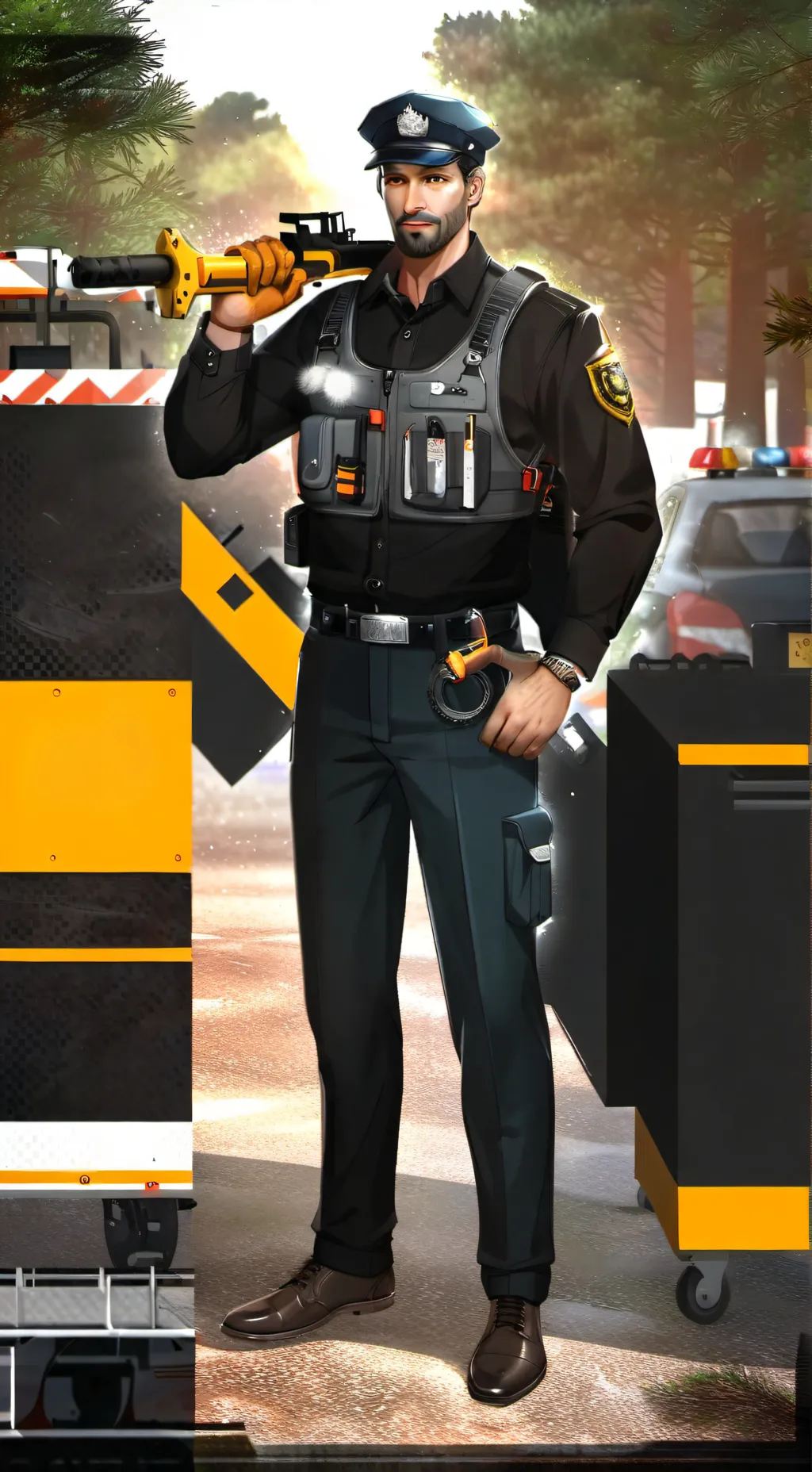 ai character: Contraband Police background
