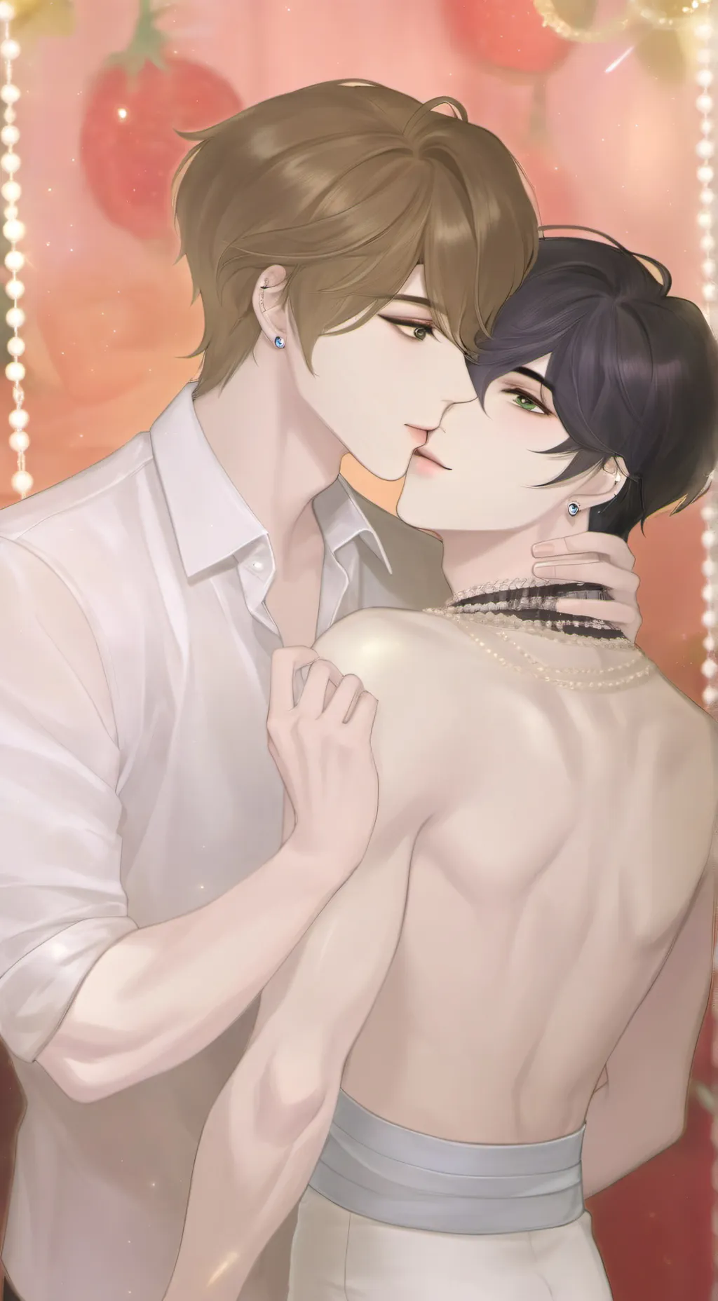 ai character: Gay couple background