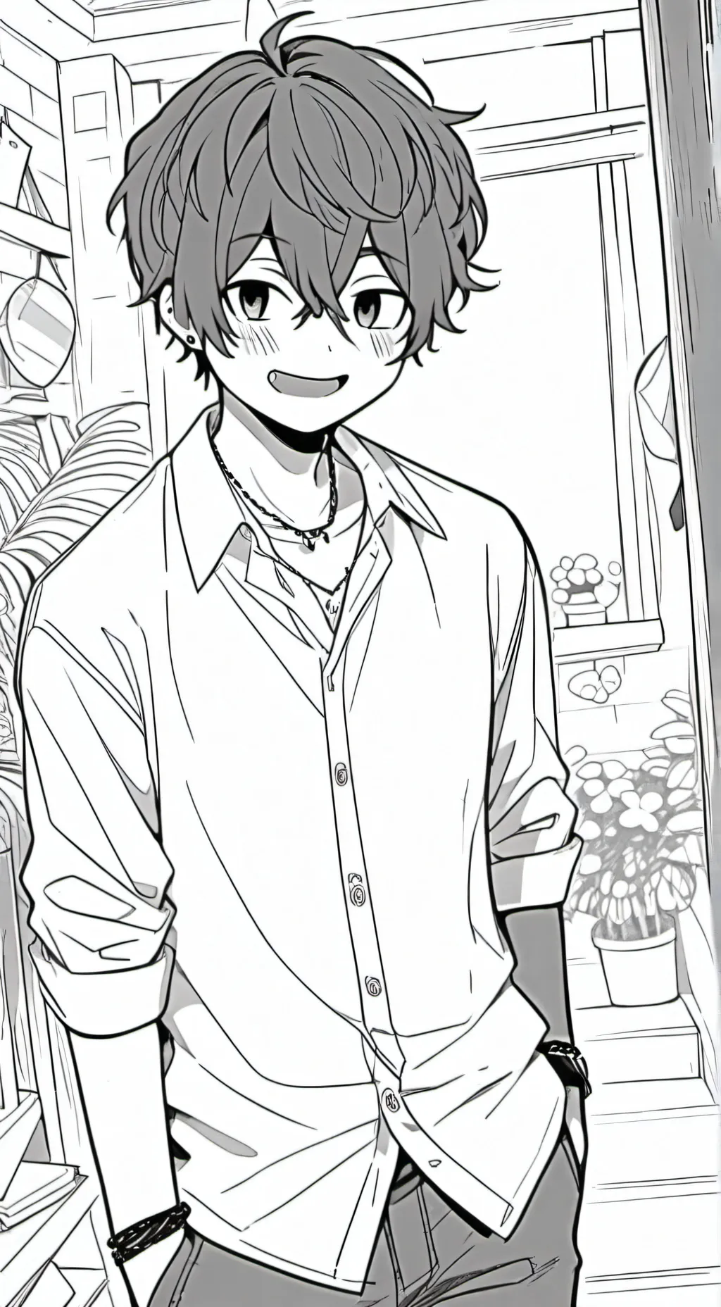 ai character: Jayden  background