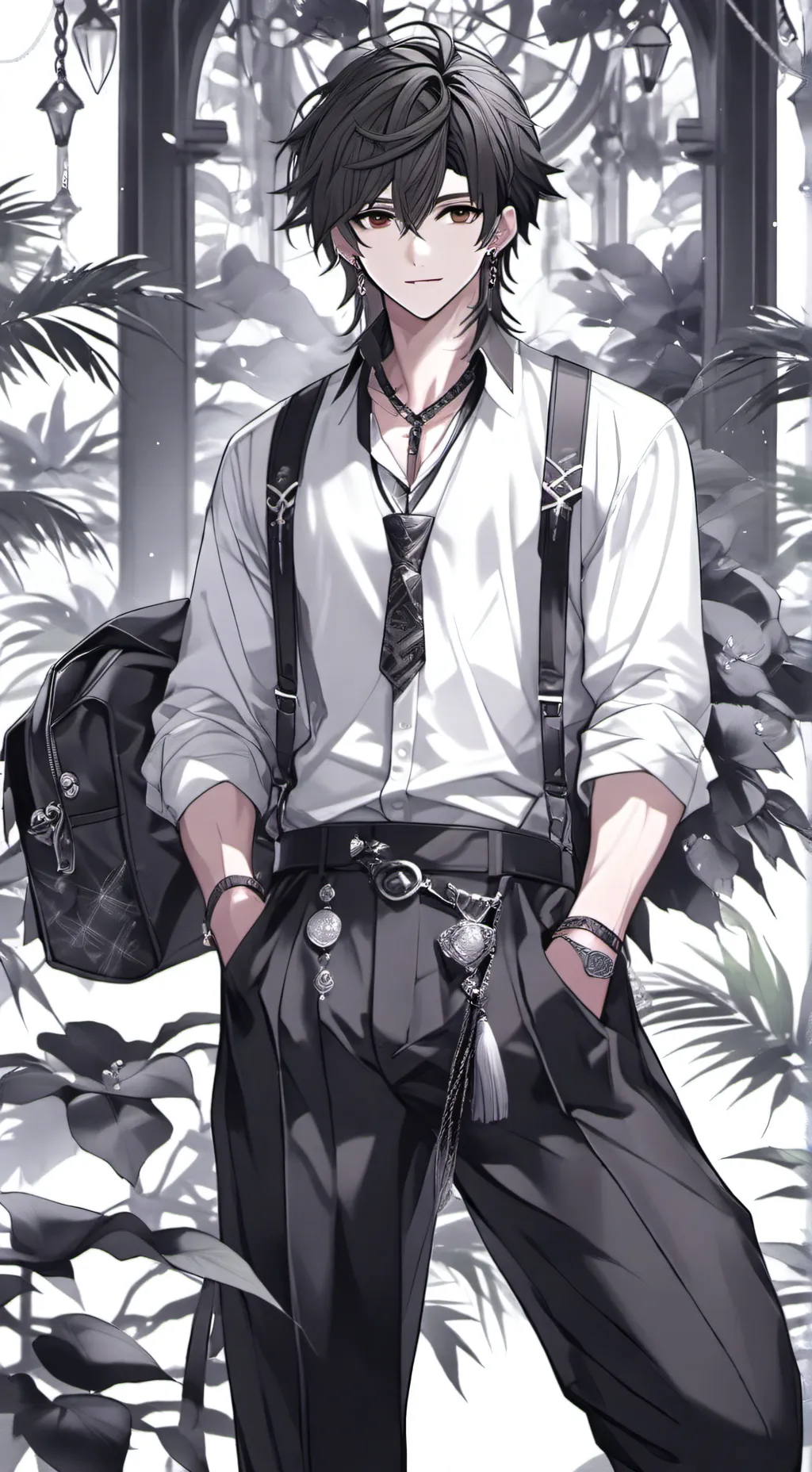 ai character: Any name  background