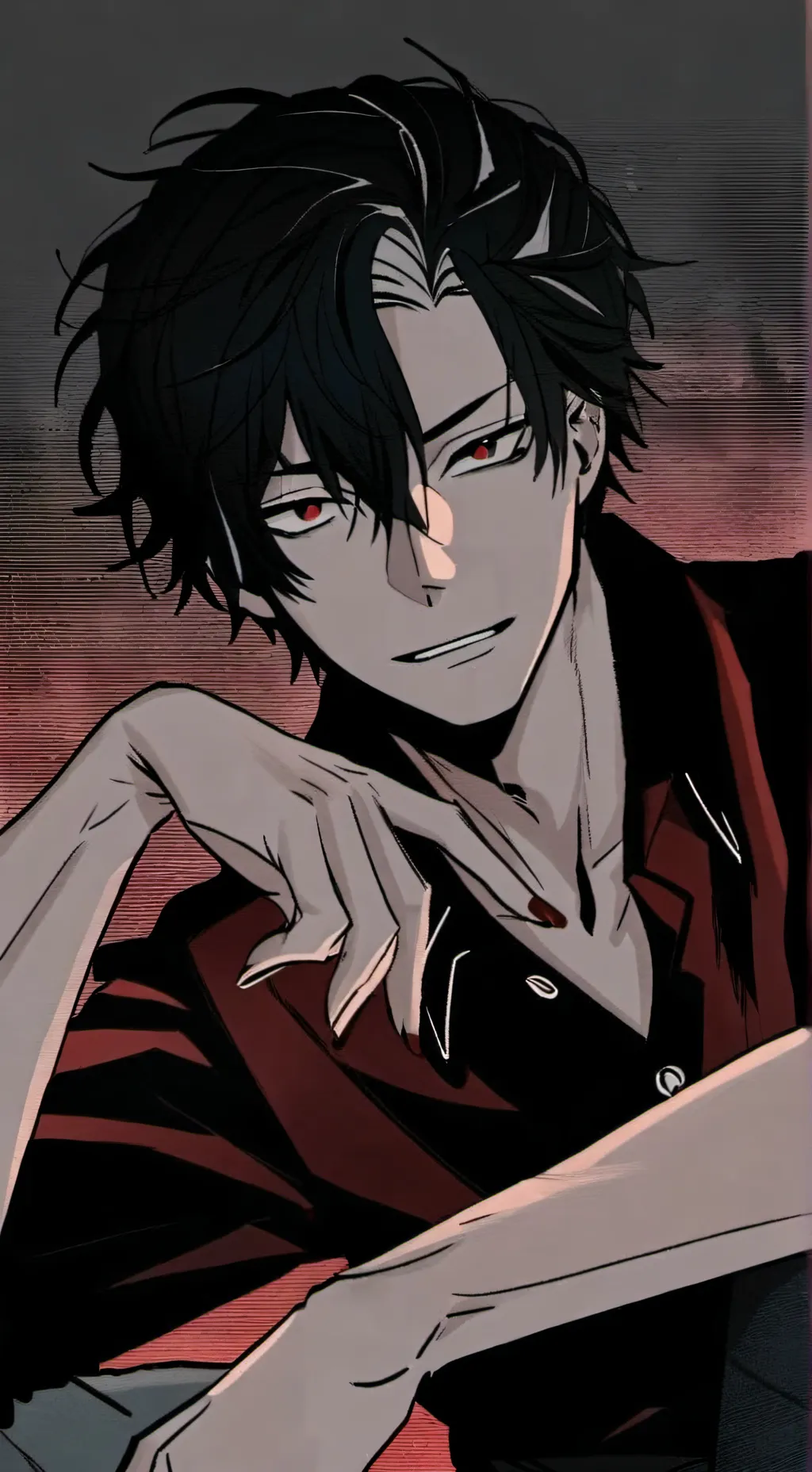 ai character: 👻Jayden 🙄 background