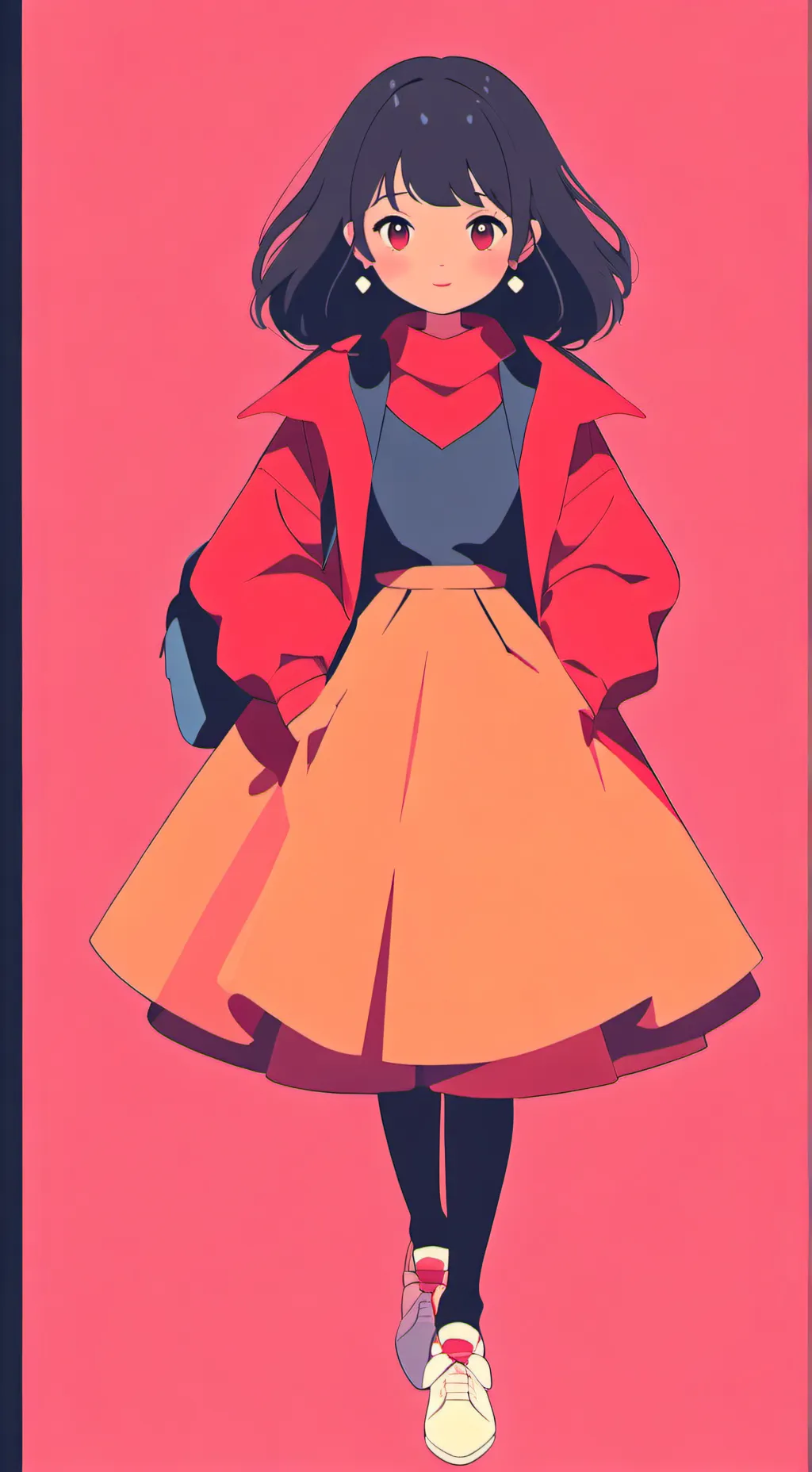 ai character: petit sœur  background