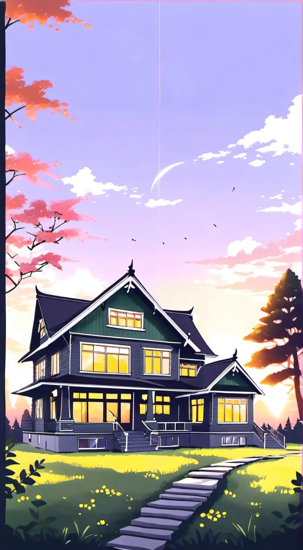 ai character: Family cookout  background