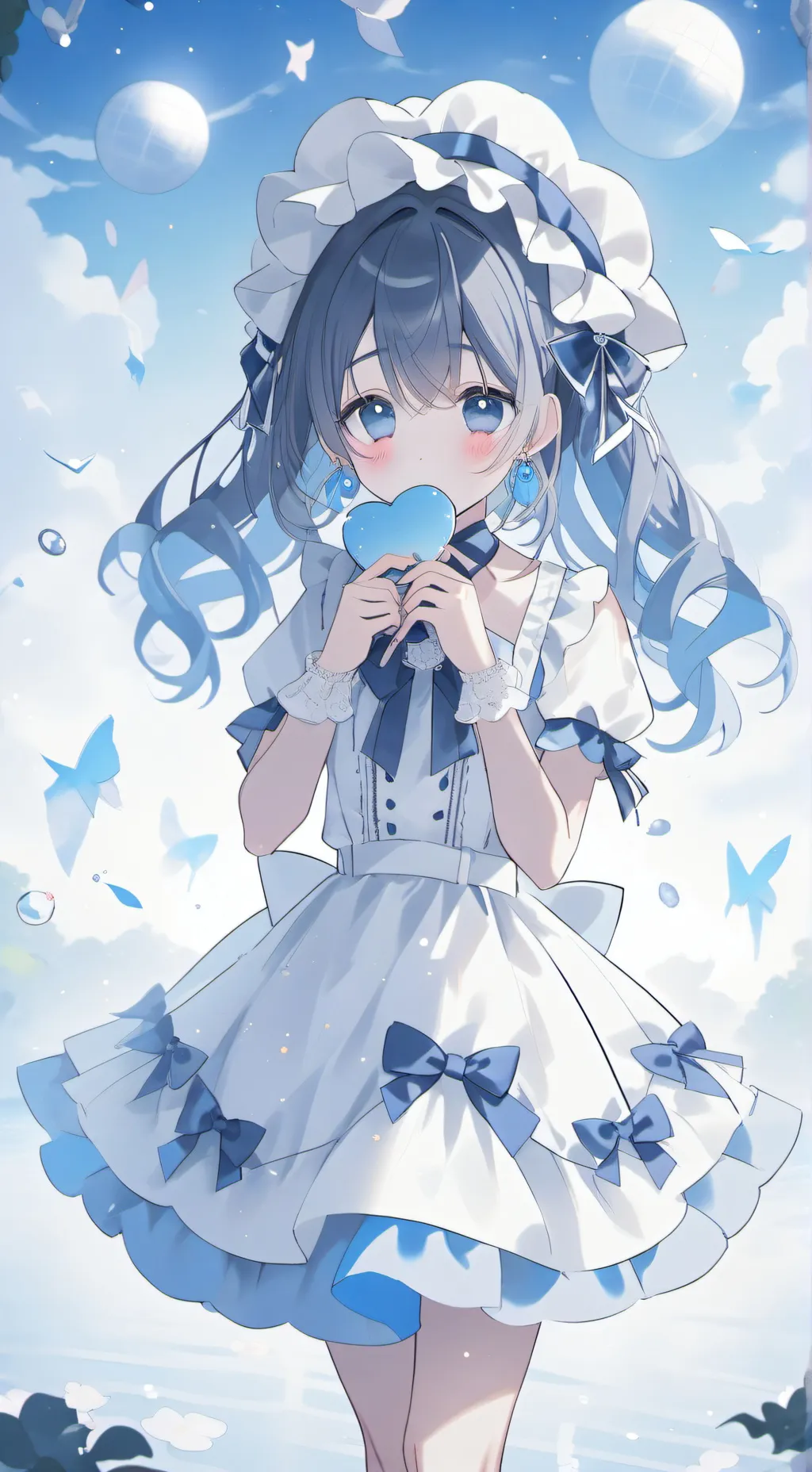 ai character: mha valentinesday💝 background