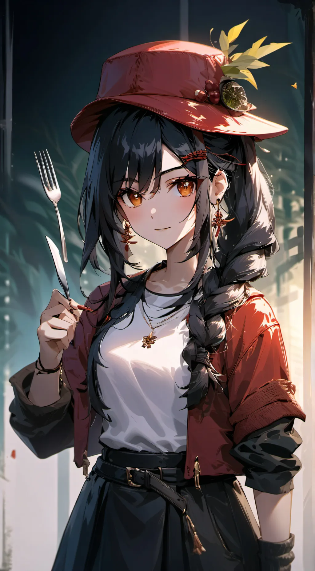 ai character: Butcher vanity background