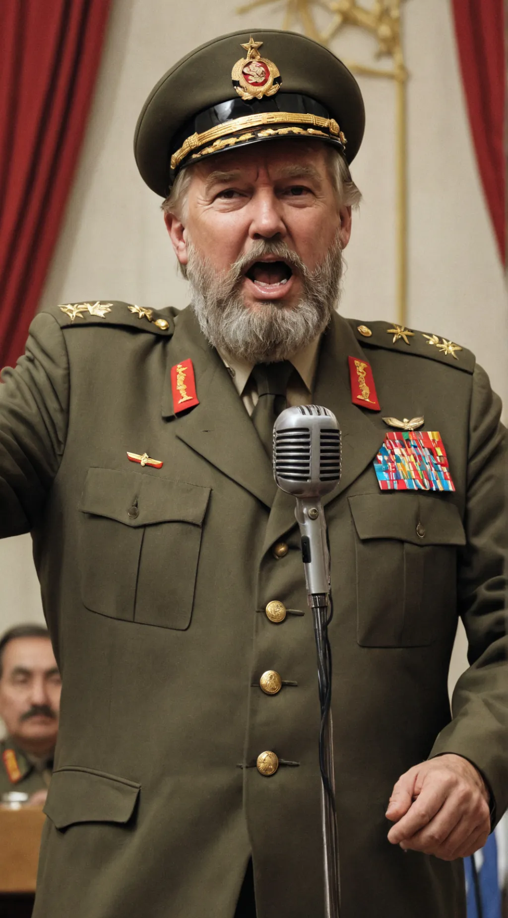 ai character: Вождь background