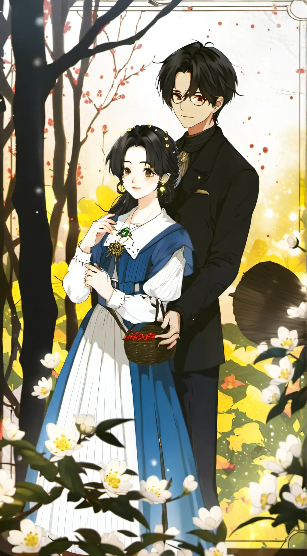 ai character: Rose and Kevin background