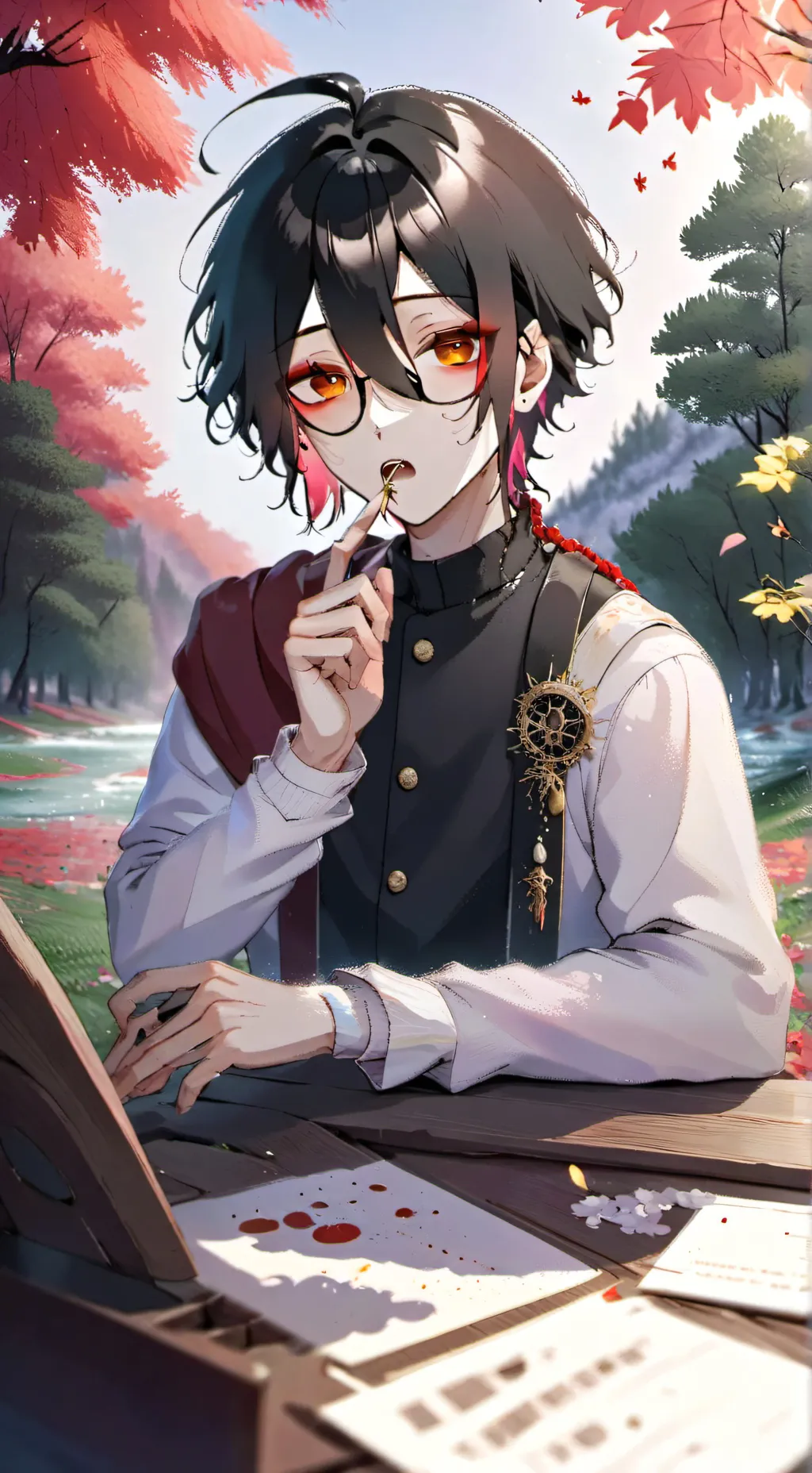 ai character: Angel     background