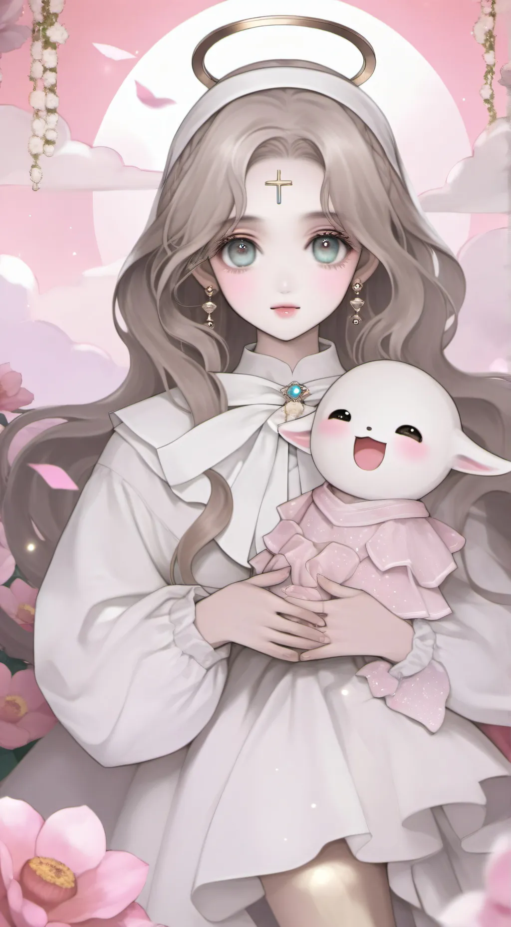 ai character: Angry God ￼￼ background