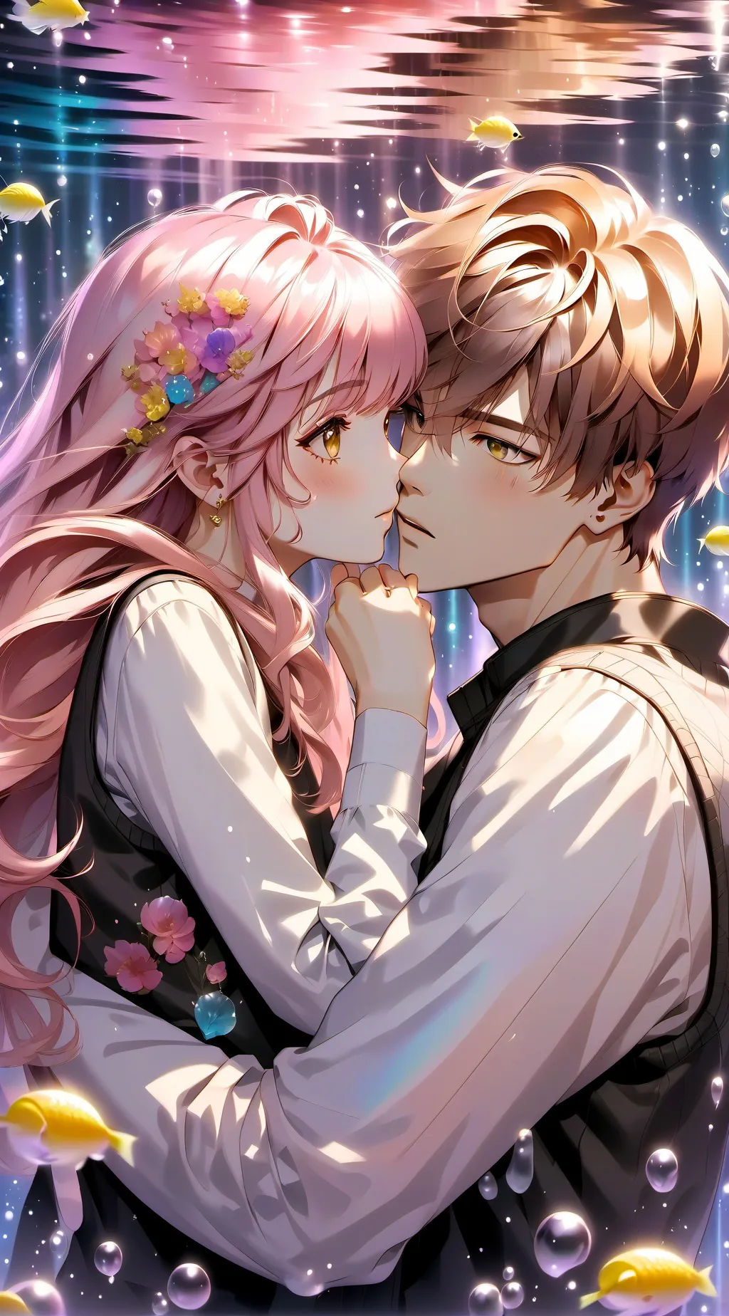 ai character: Johnny x Daisy  background