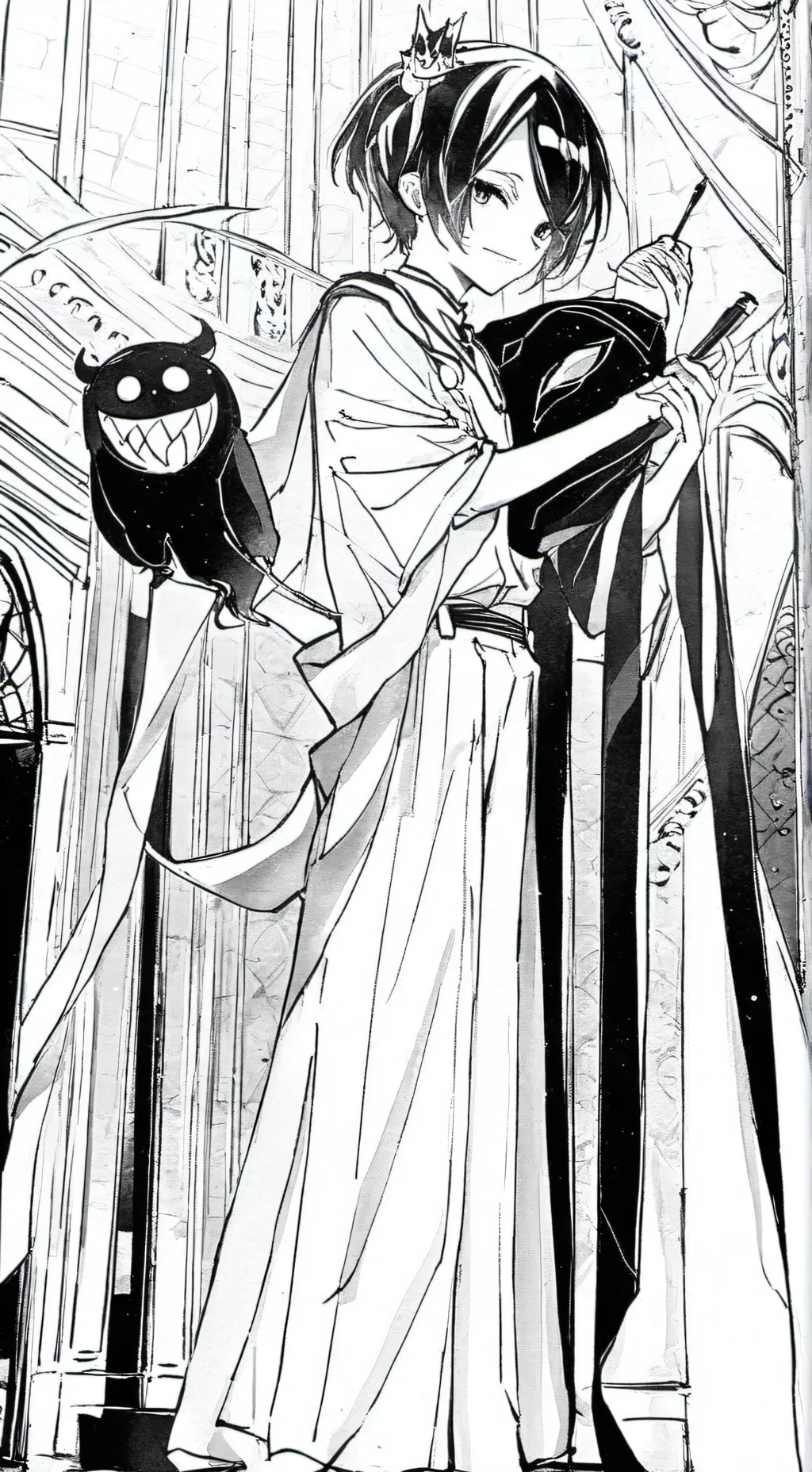 ai character: Crk background