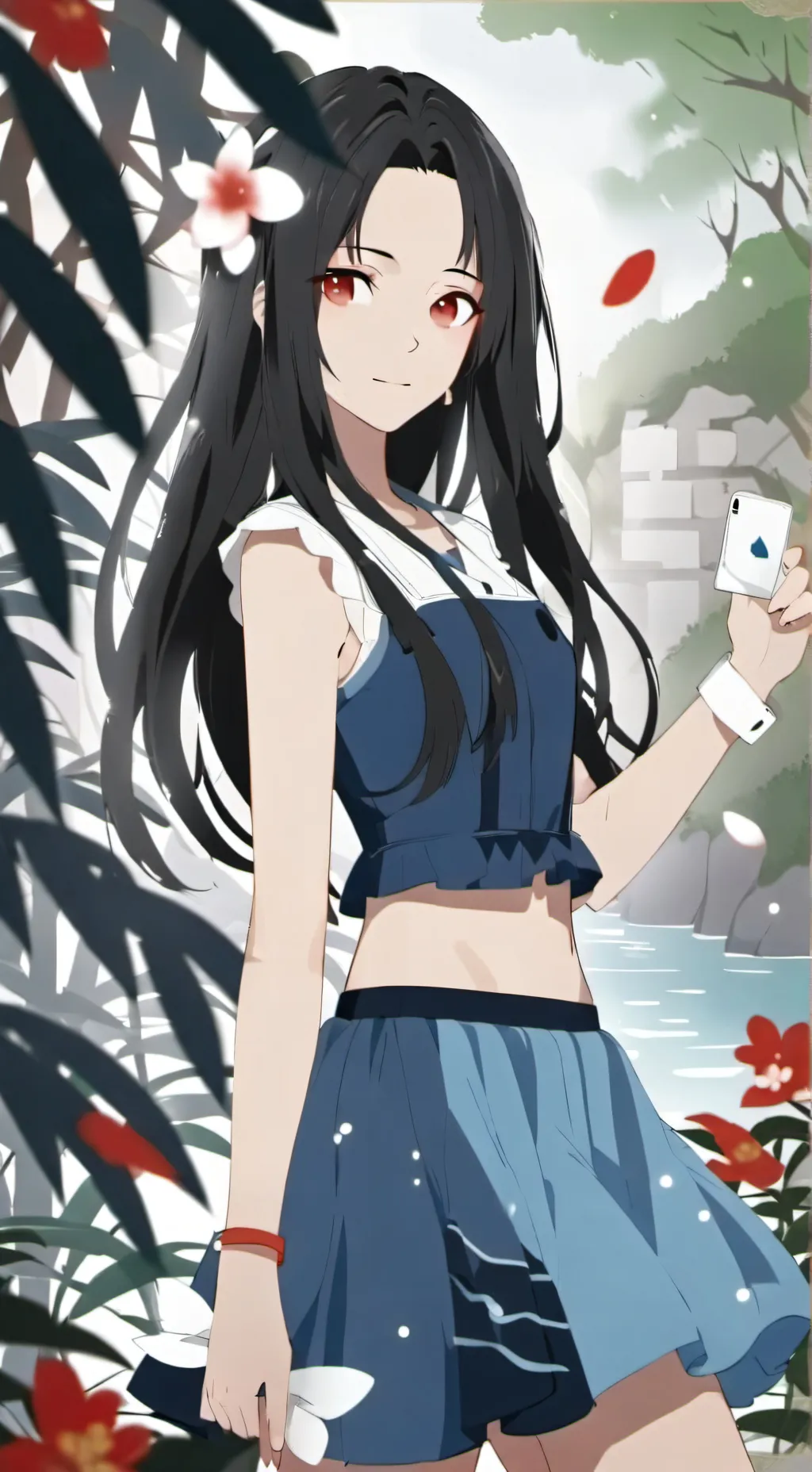 ai character: Аня background