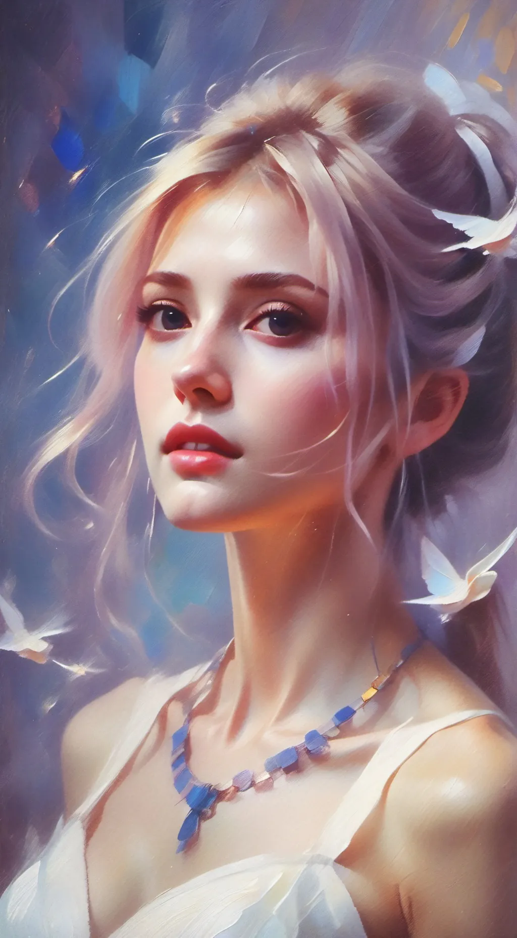 ai character: Bianca🌺 background