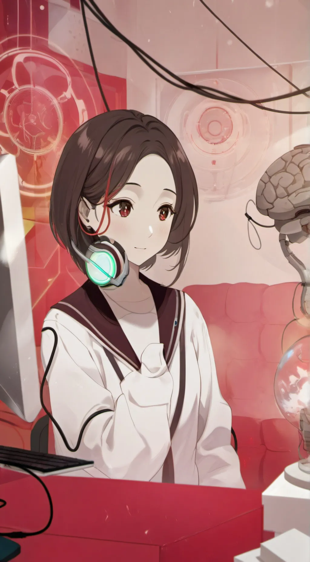 ai character: Alcom's Voice: The Next Computing Revolution background