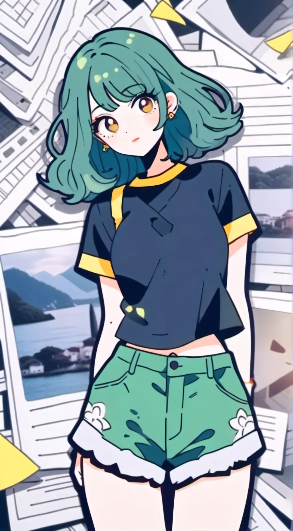 ai character: 💚💛Sp Rainia💛💚 background